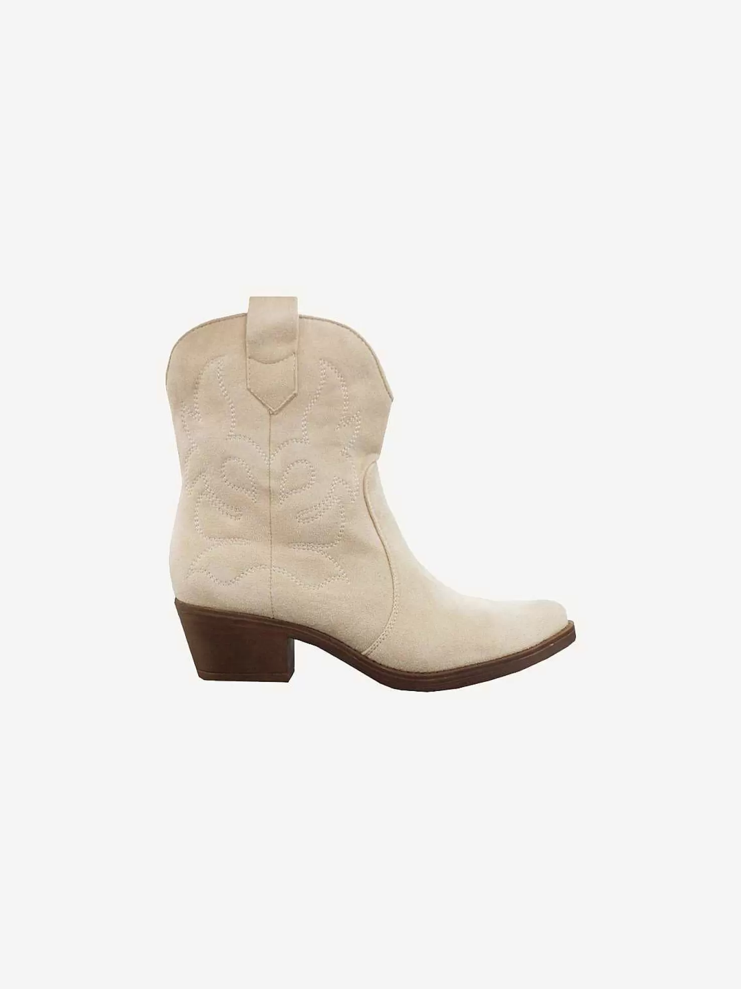 LOF Boutique Laarzen>Abby Western Boots Beige