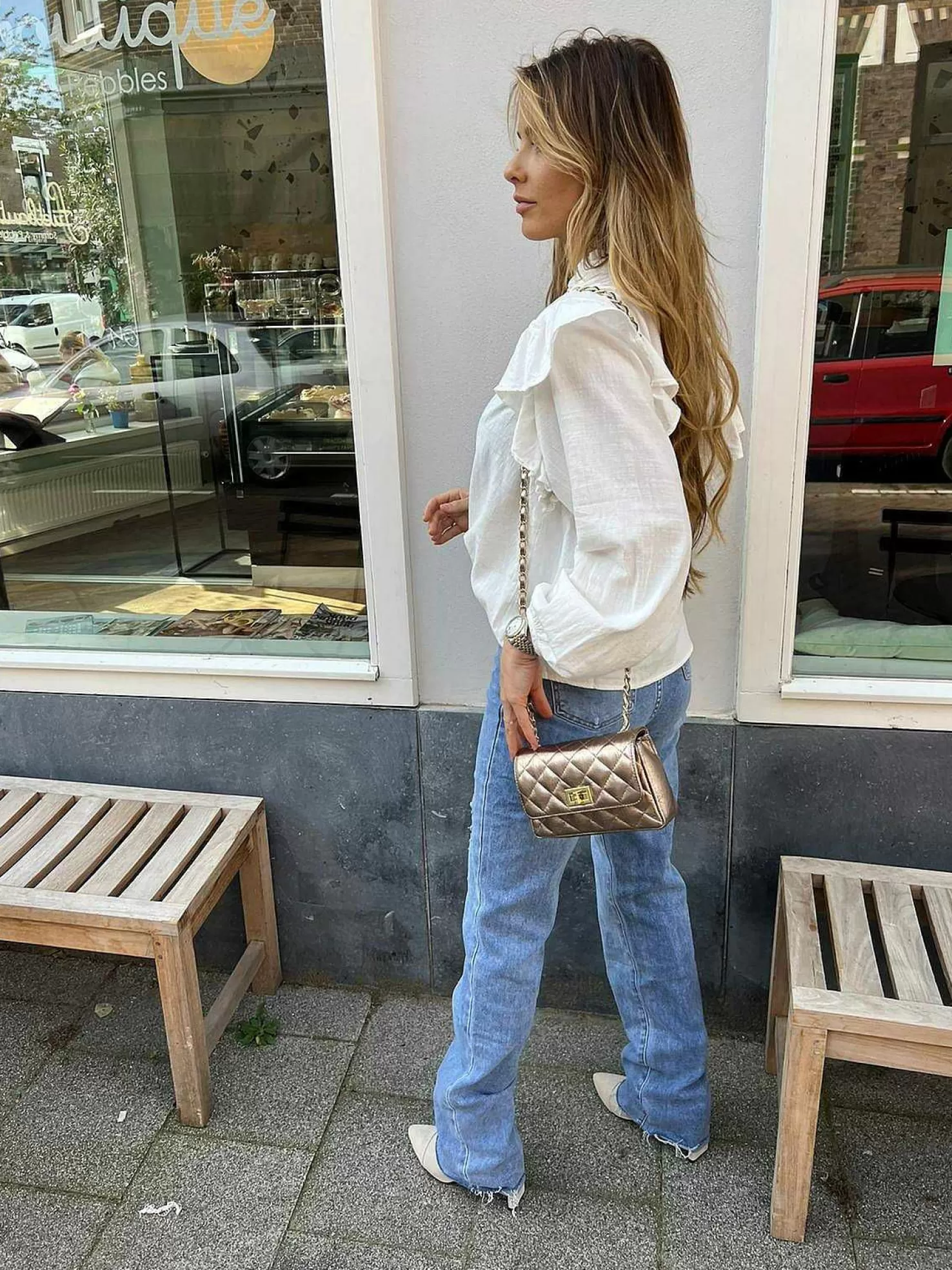 LOF Boutique Tassen>Audrey Bag Small Brons