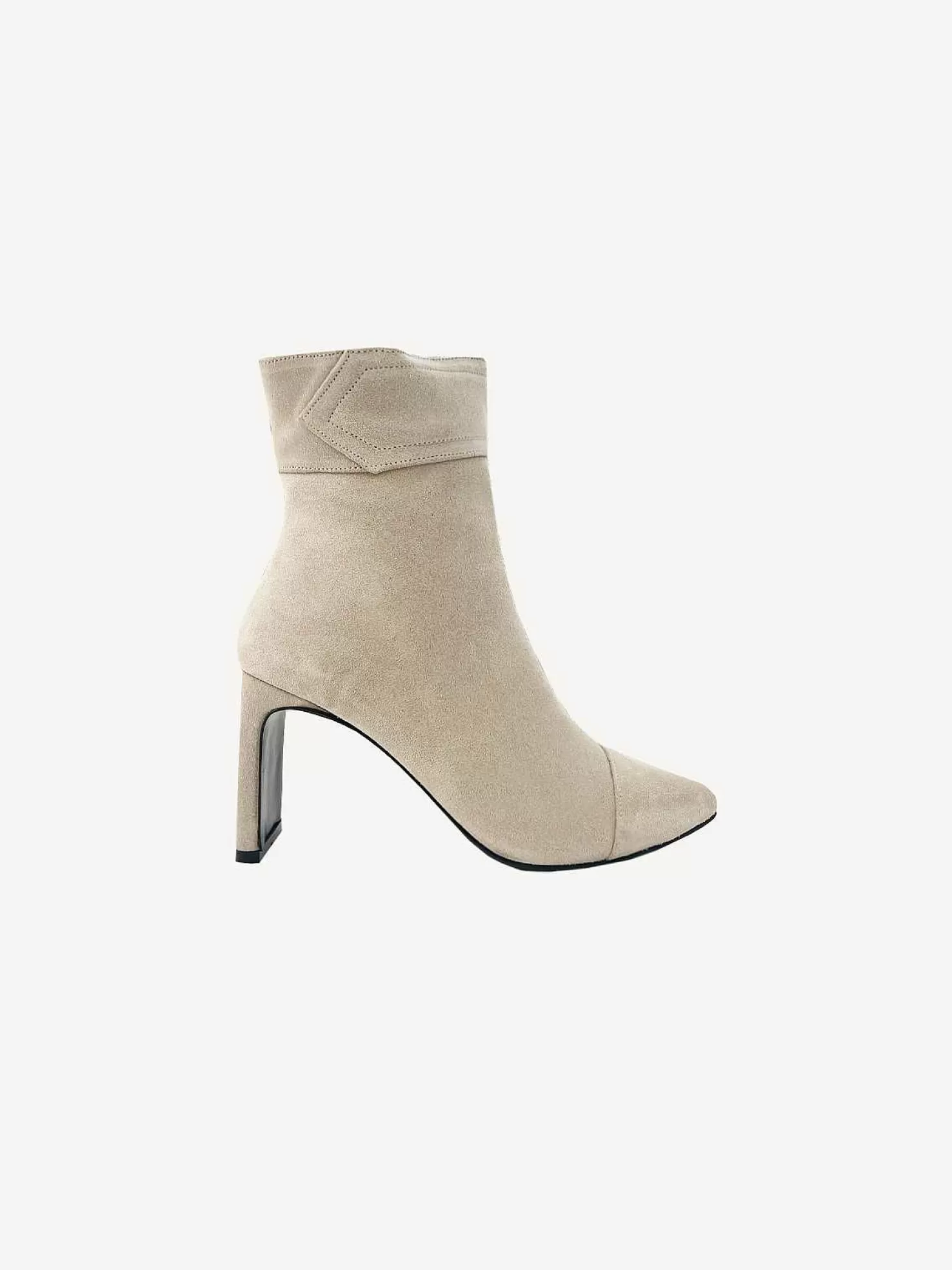 LOF Boutique Hakken>Babouche Ella Ankle Boots Beige