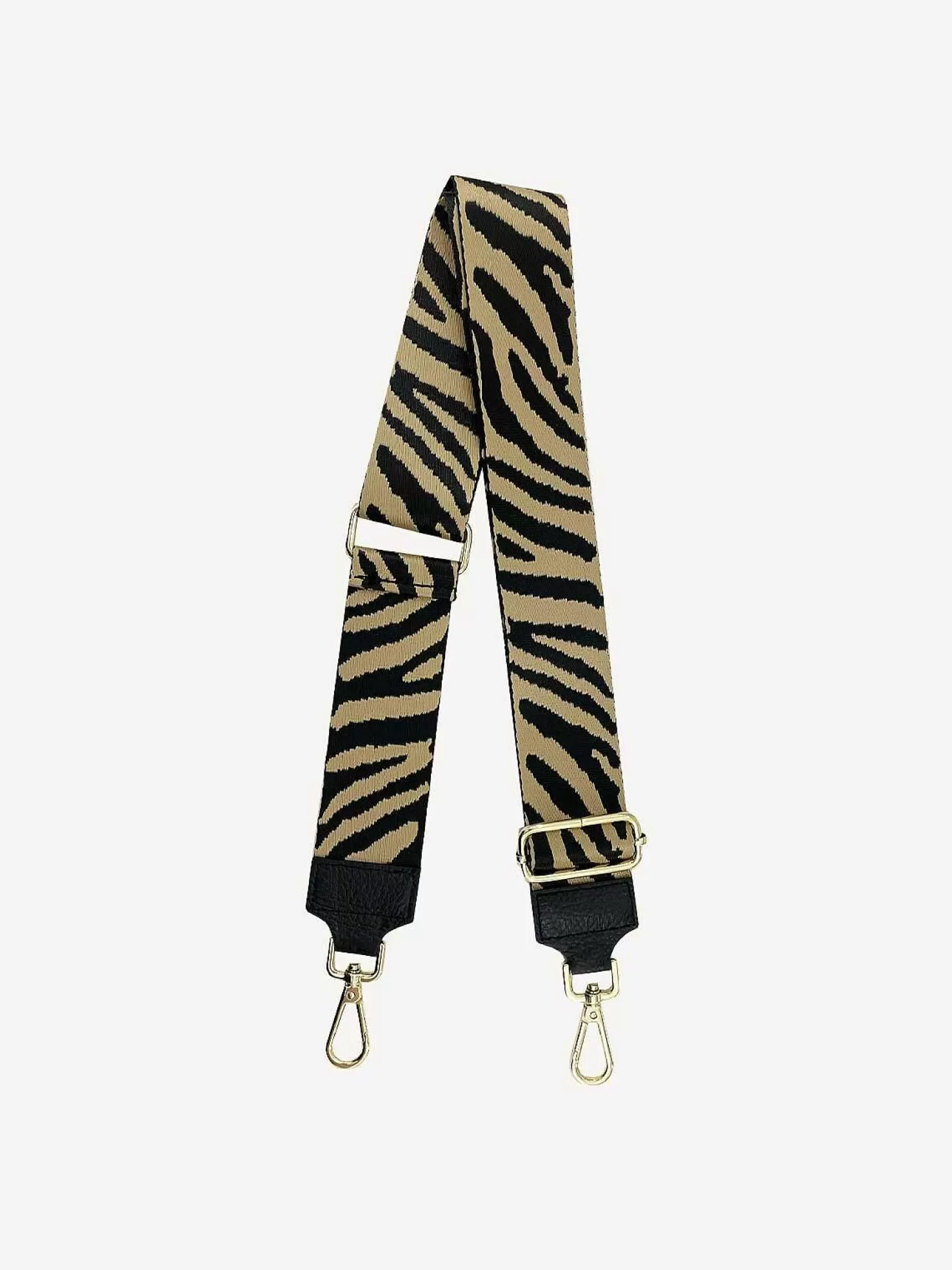 LOF Boutique Riemen>Bag Strap Zebra Camel