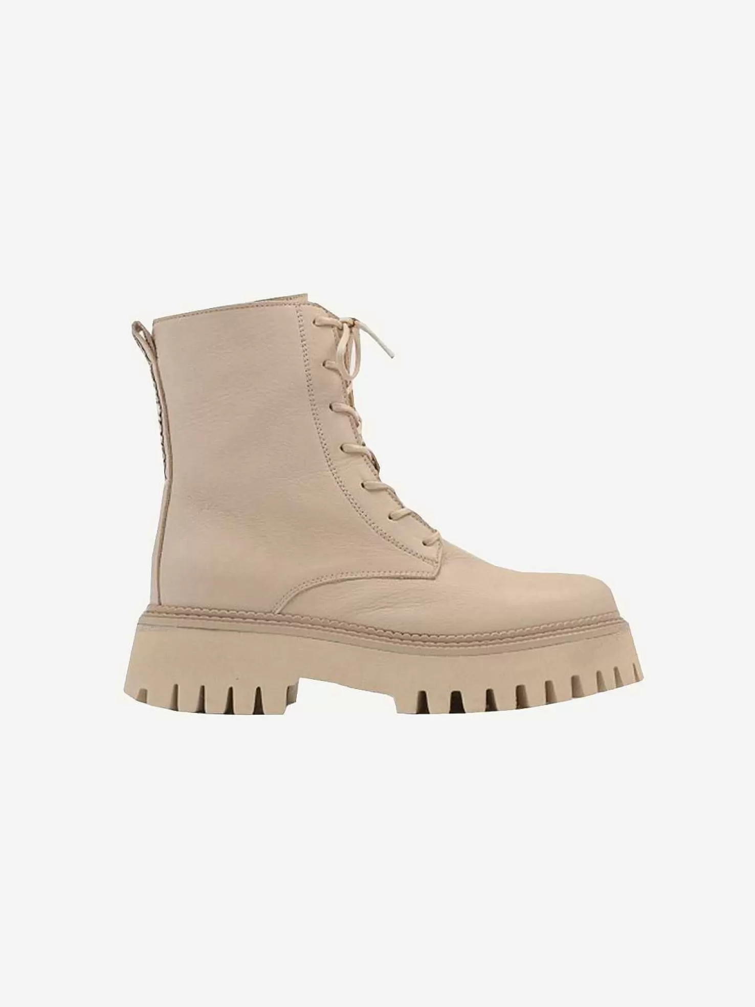 LOF Boutique Laarzen>Bronx Classic Bikerboots Beige