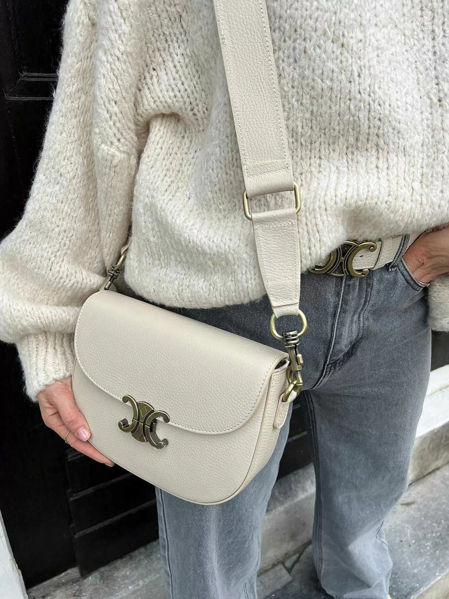 LOF Boutique Tassen>Cece Bag Beige