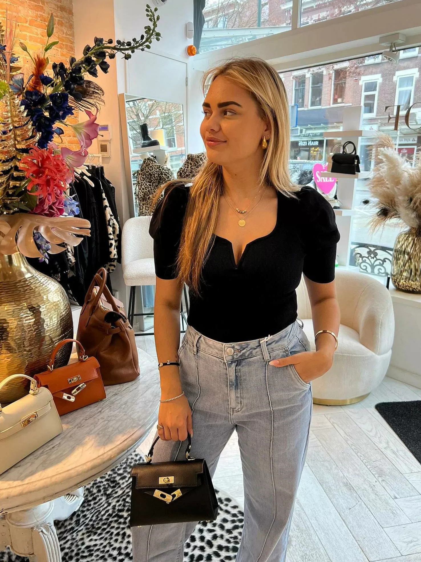 LOF Boutique Tops & Blousjes>Claire Top Black