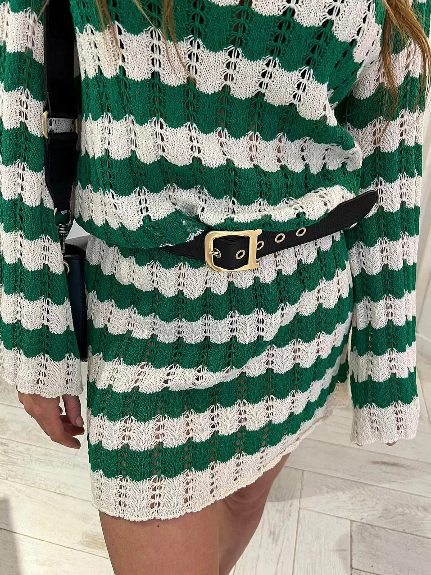 LOF Boutique Riemen>Diane Belt Black