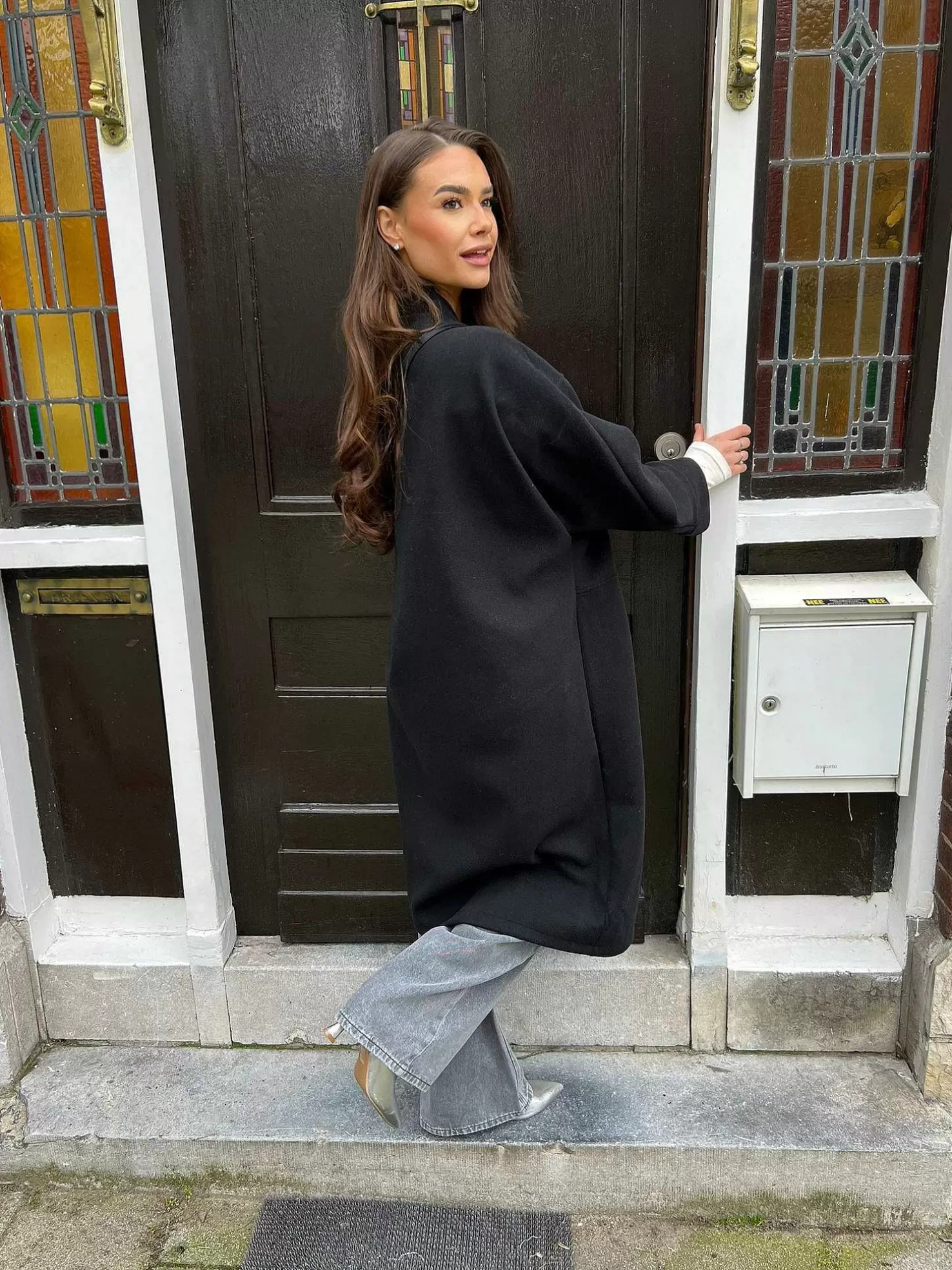 LOF Boutique Jassen>Dorien Coat Black