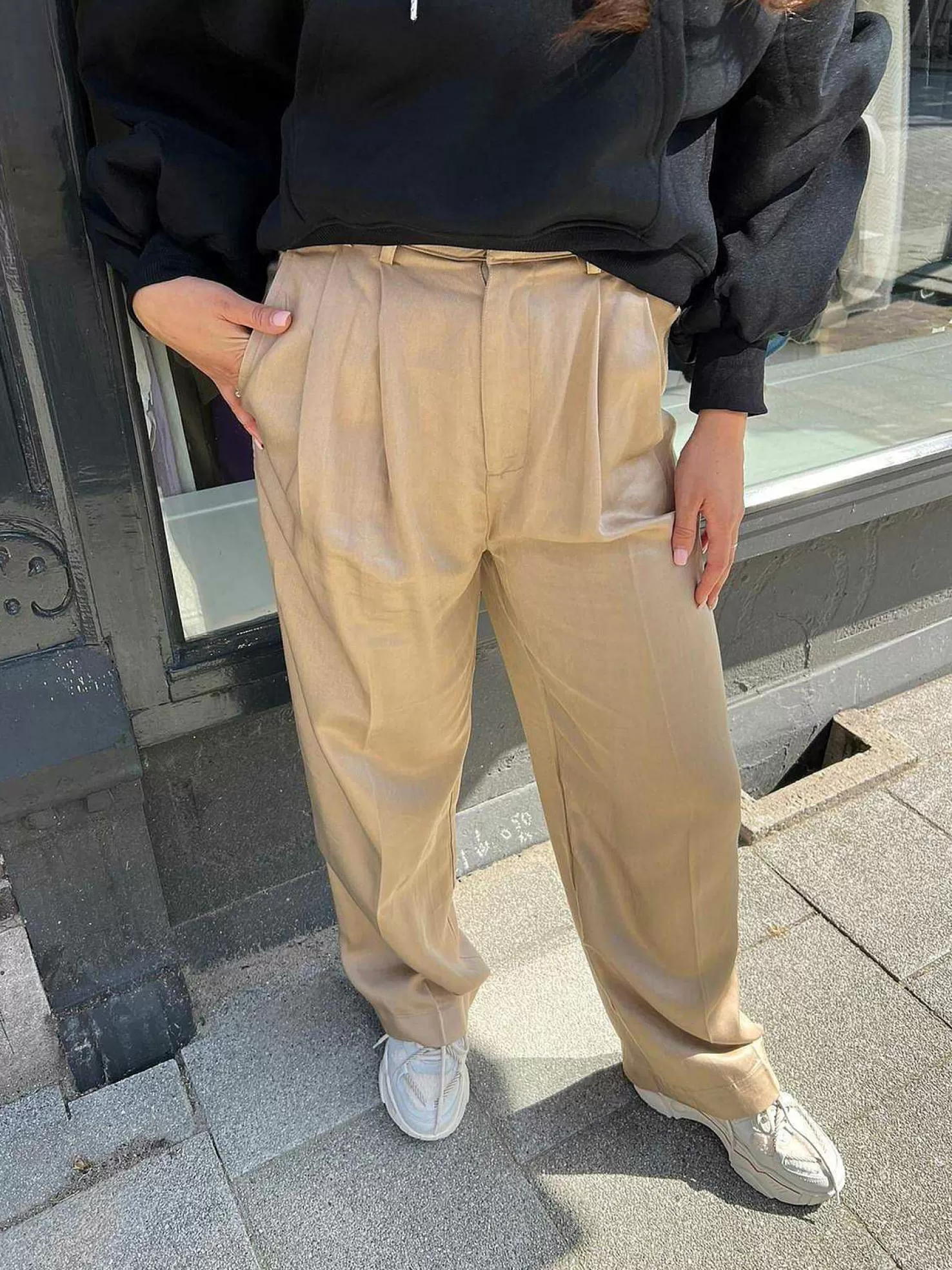 LOF Boutique Broeken>Elise Pantalon Camel