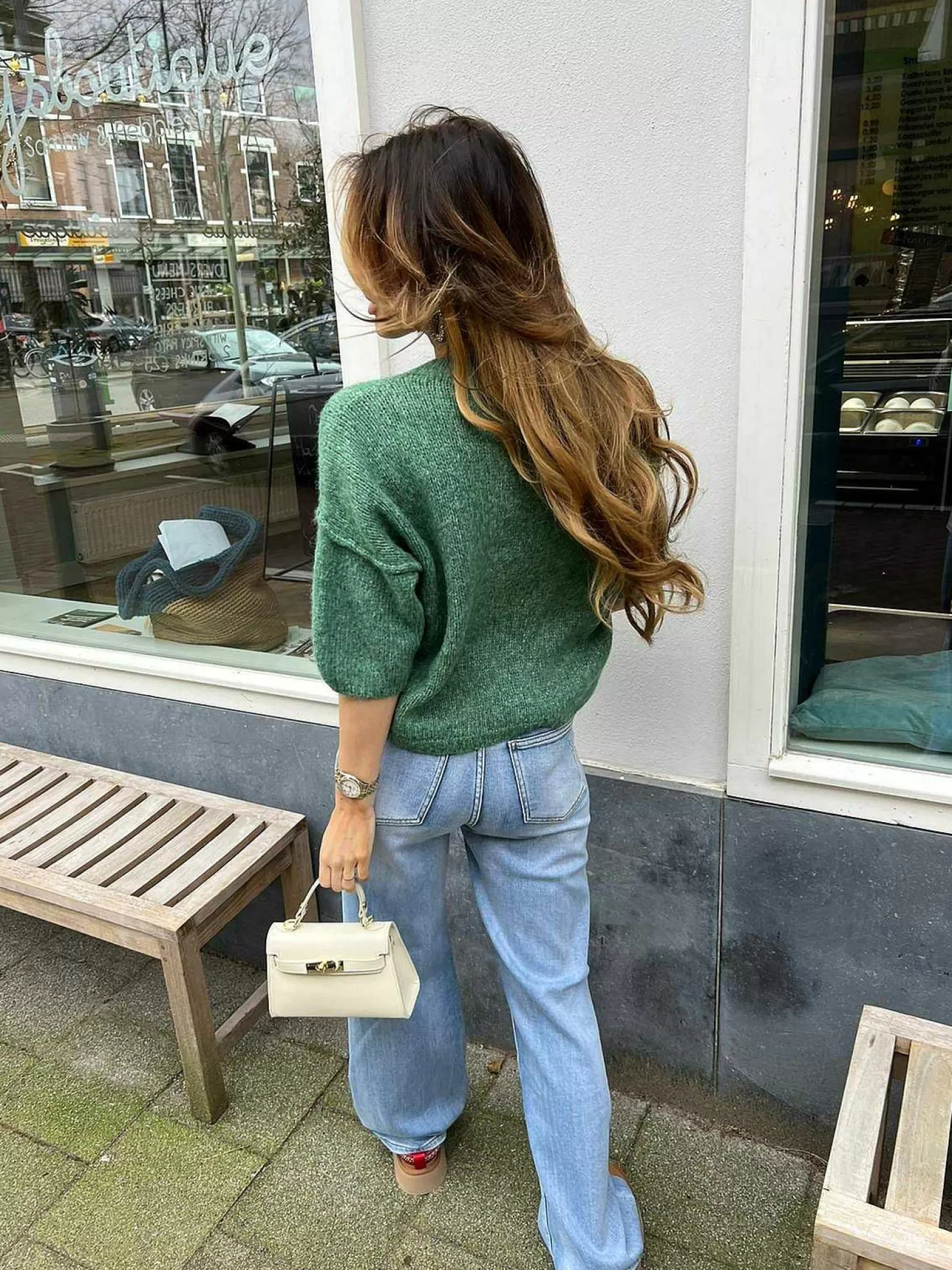 LOF Boutique Tassen>Grace Bag Beige