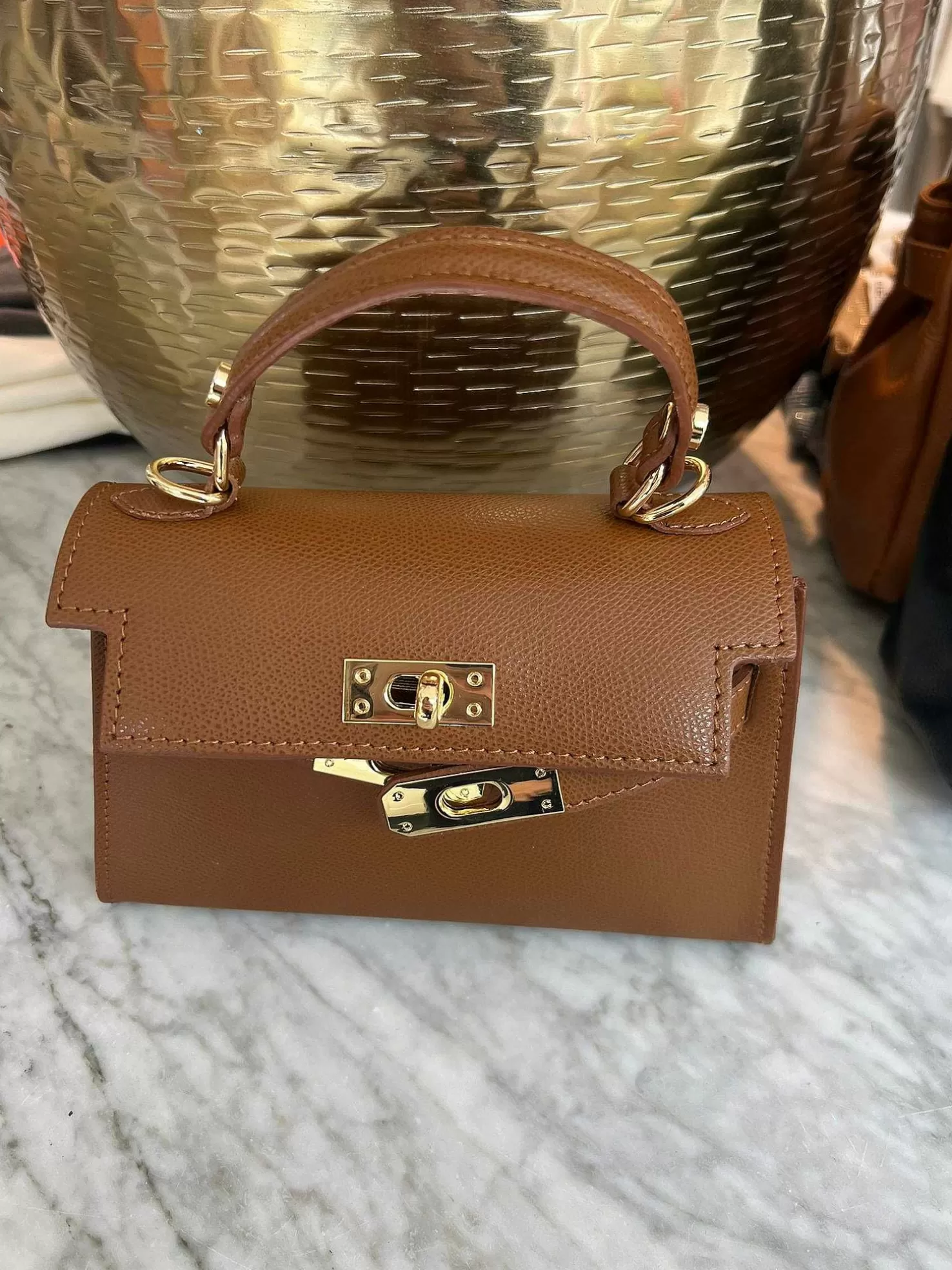 LOF Boutique Tassen>Grace Bag Brown