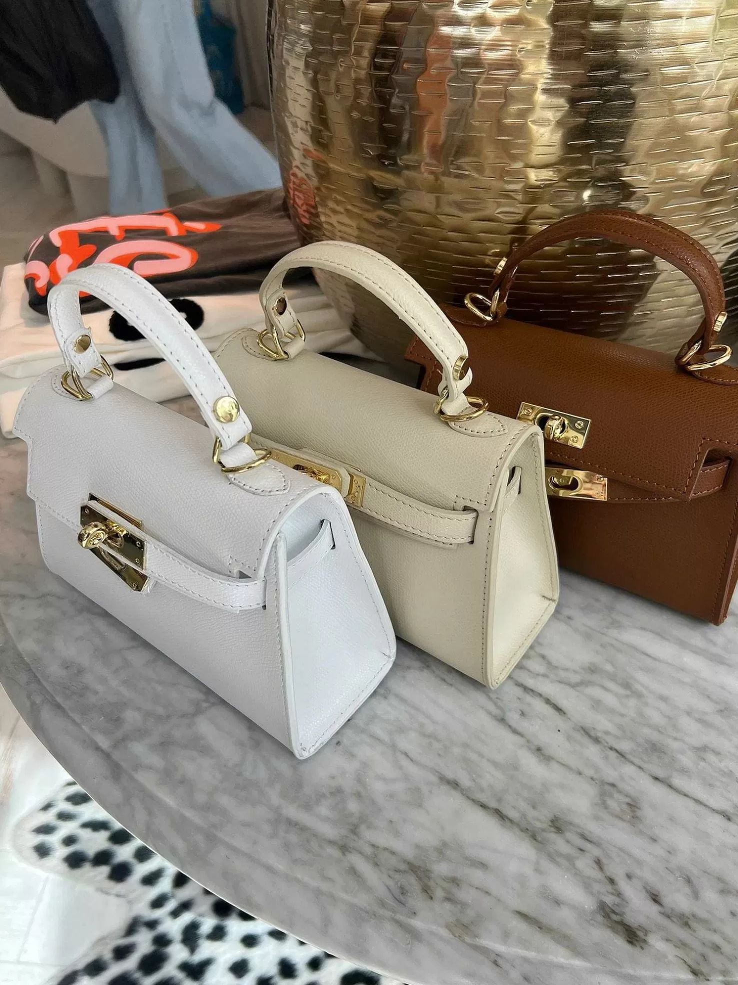 LOF Boutique Tassen>Grace Bag Brown