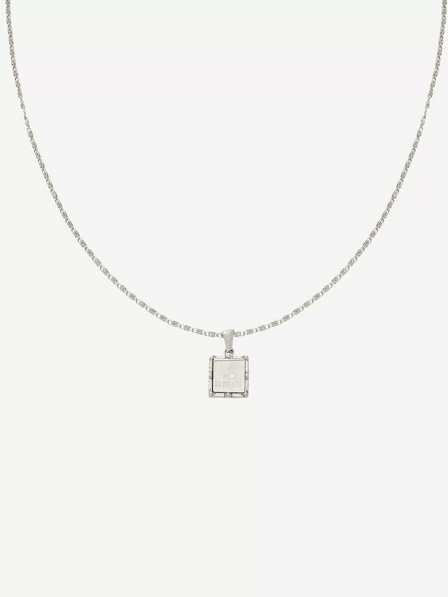 LOF Boutique Kettingen>Head Up Necklace Silver