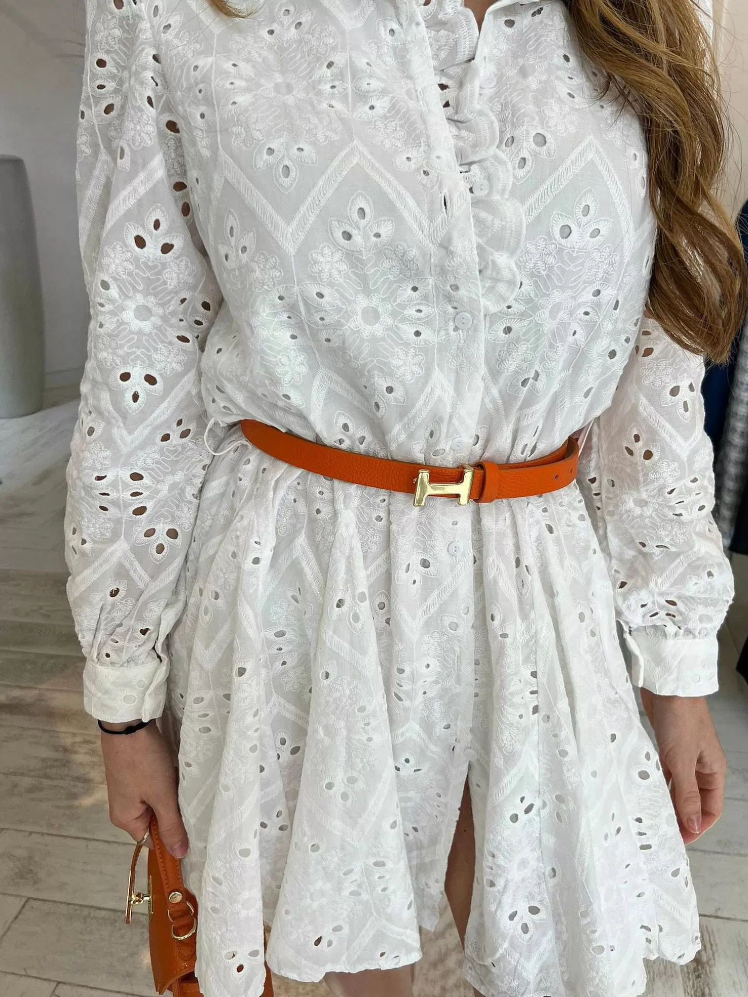 LOF Boutique Riemen>Hera Belt Orange