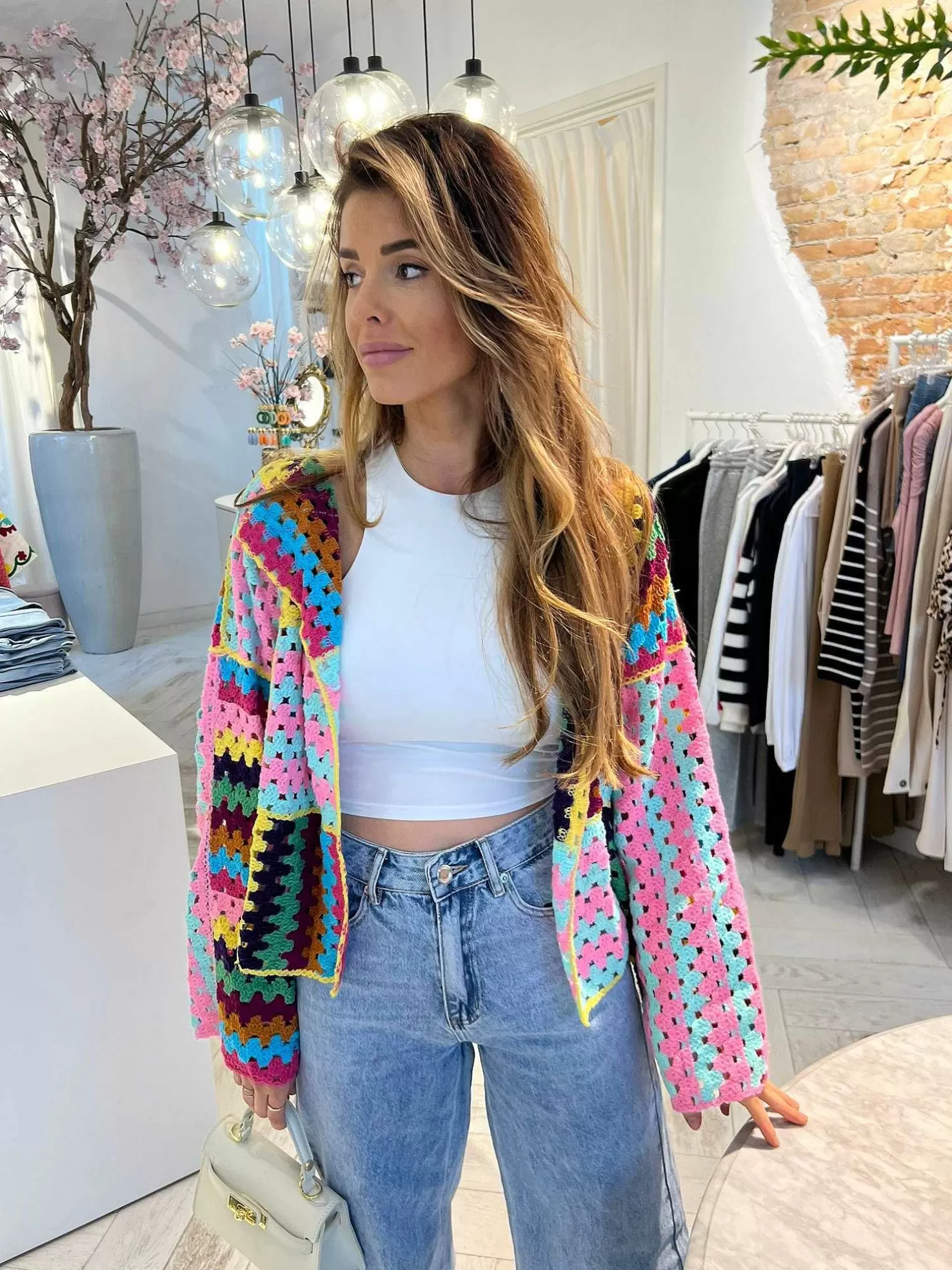 LOF Boutique Jassen>Isabell Multicolor Vest