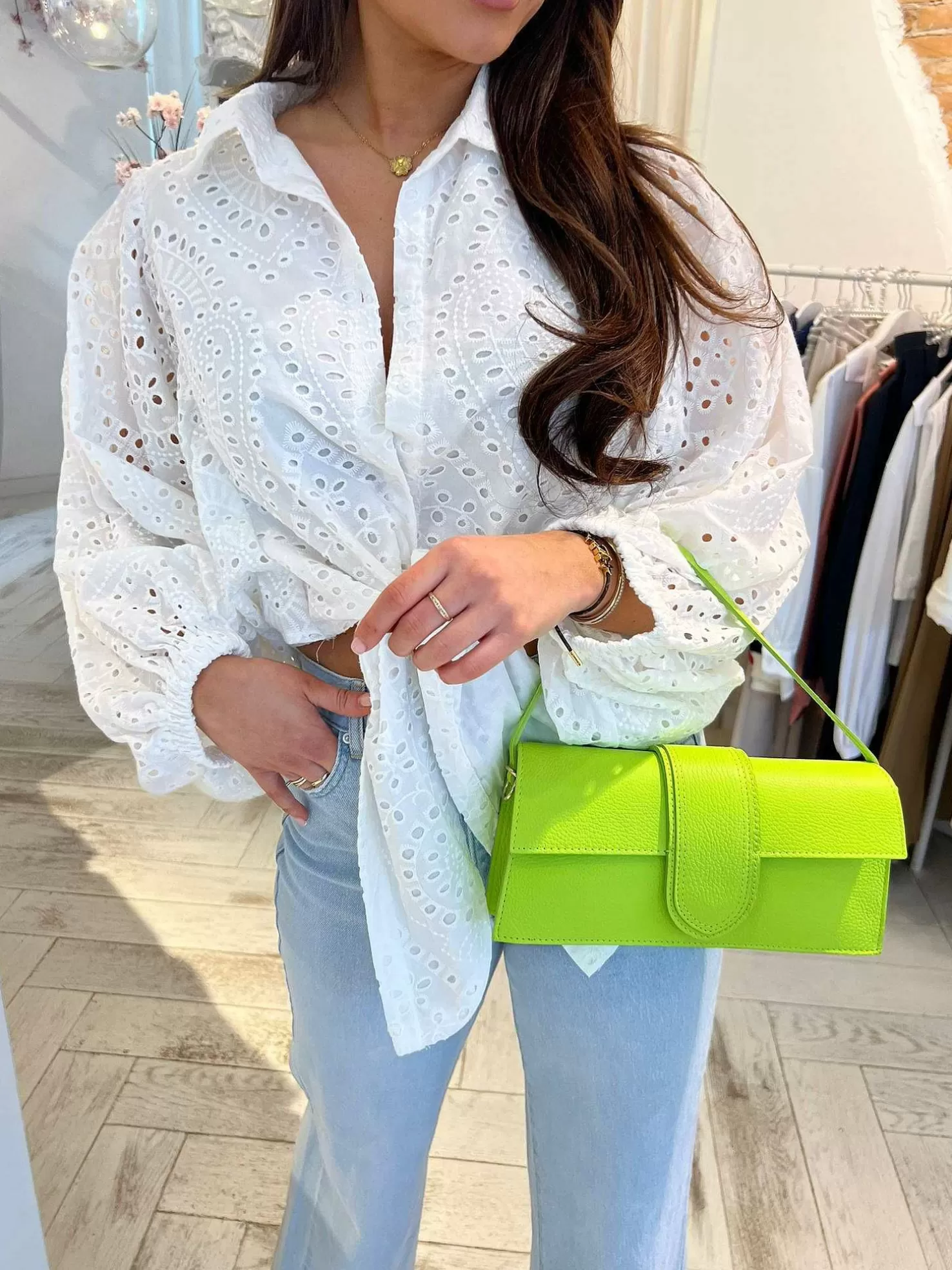 LOF Boutique Tassen>Jasmine Bag Lime