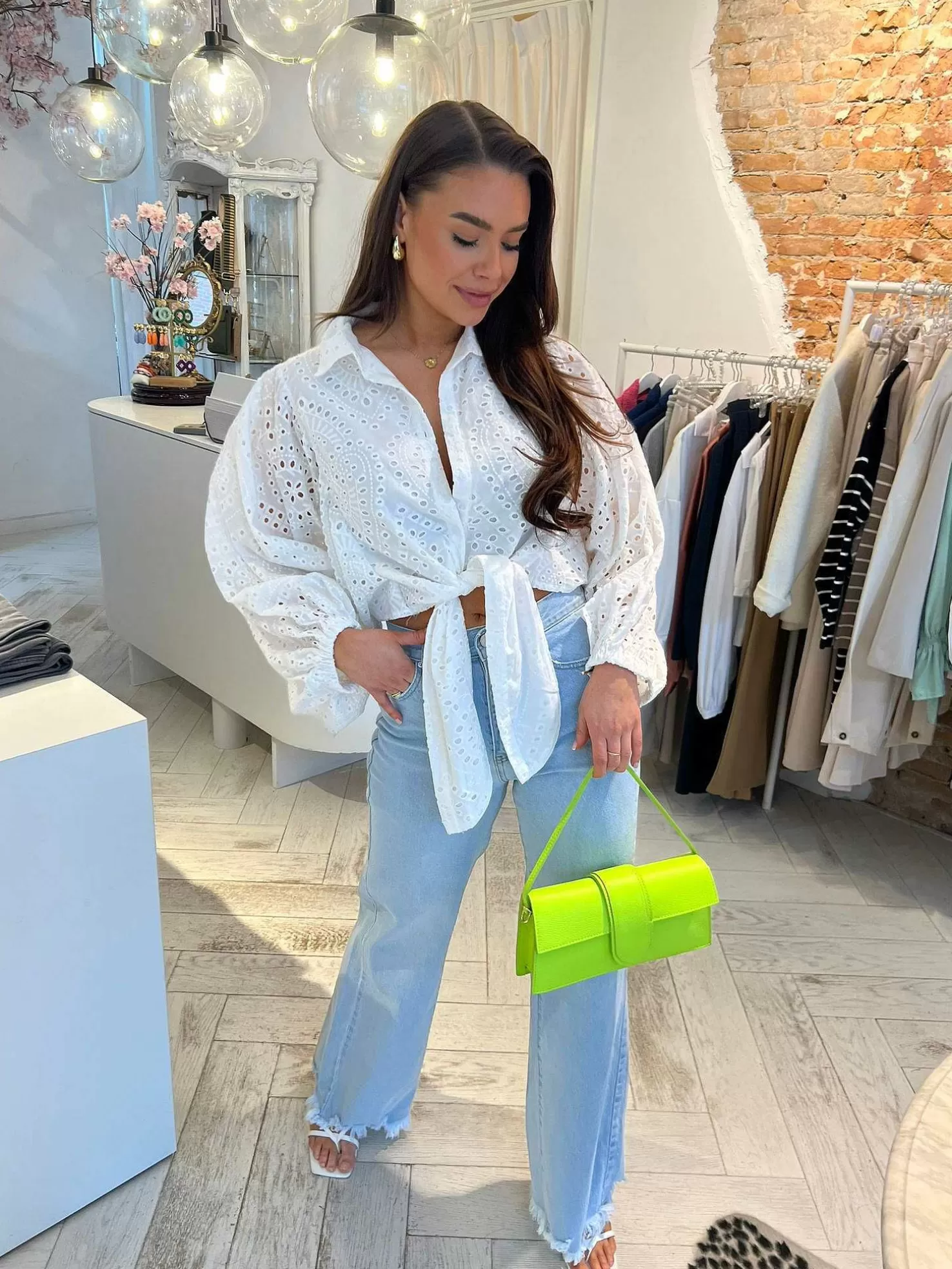 LOF Boutique Tassen>Jasmine Bag Lime