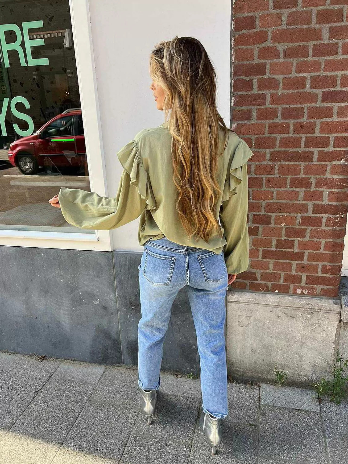 LOF Boutique Tops & Blousjes>June Blouse Pistache