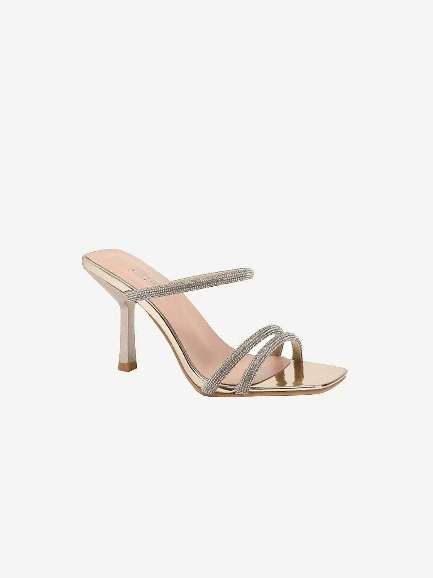 LOF Boutique Hakken>Katy Glitter Heels Gold