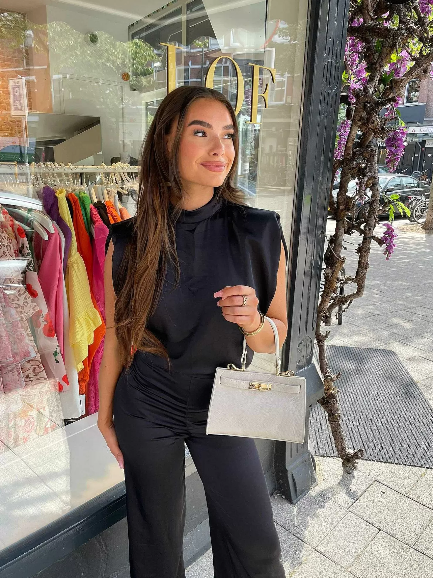 LOF Boutique Tassen>Kylie Bag Beige