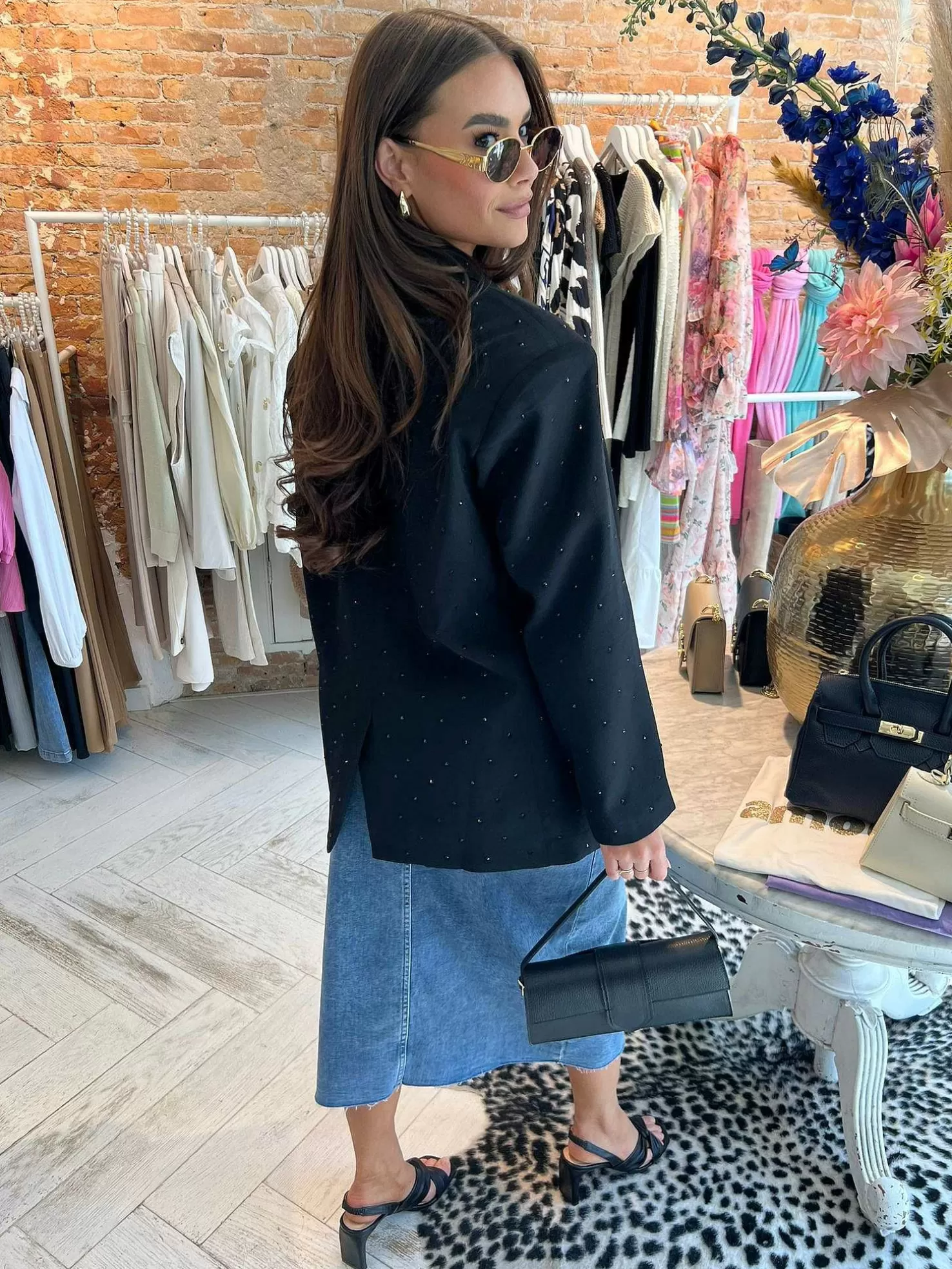 LOF Boutique Blazers>Lara Blazer Black