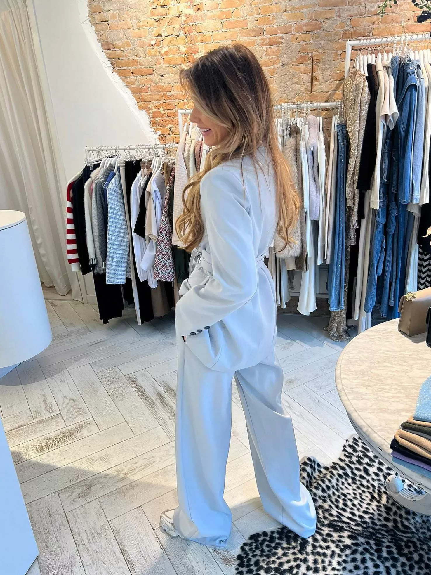 LOF Boutique Sets>Lexi Suit Light Beige