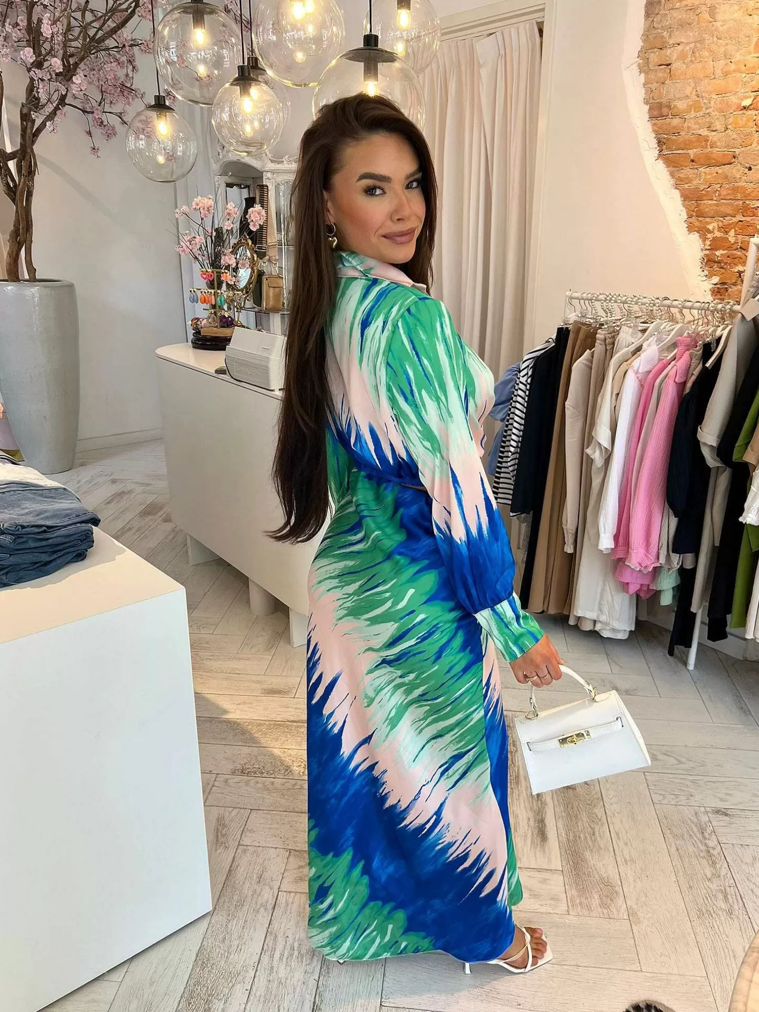 LOF Boutique Sets>Lina 2 Delig Set Blue & Green