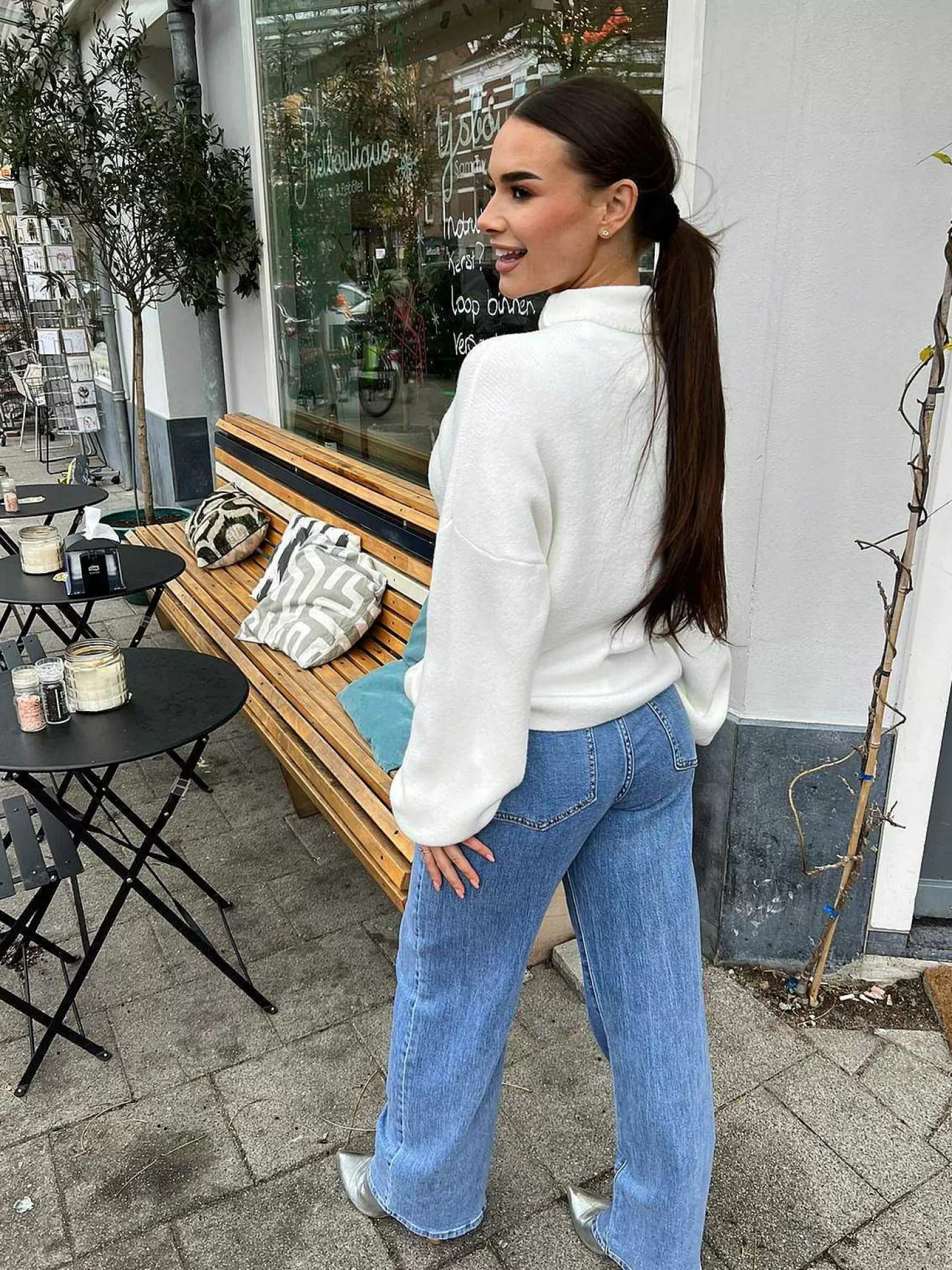 LOF Boutique Truien>Lot Sweater Off White