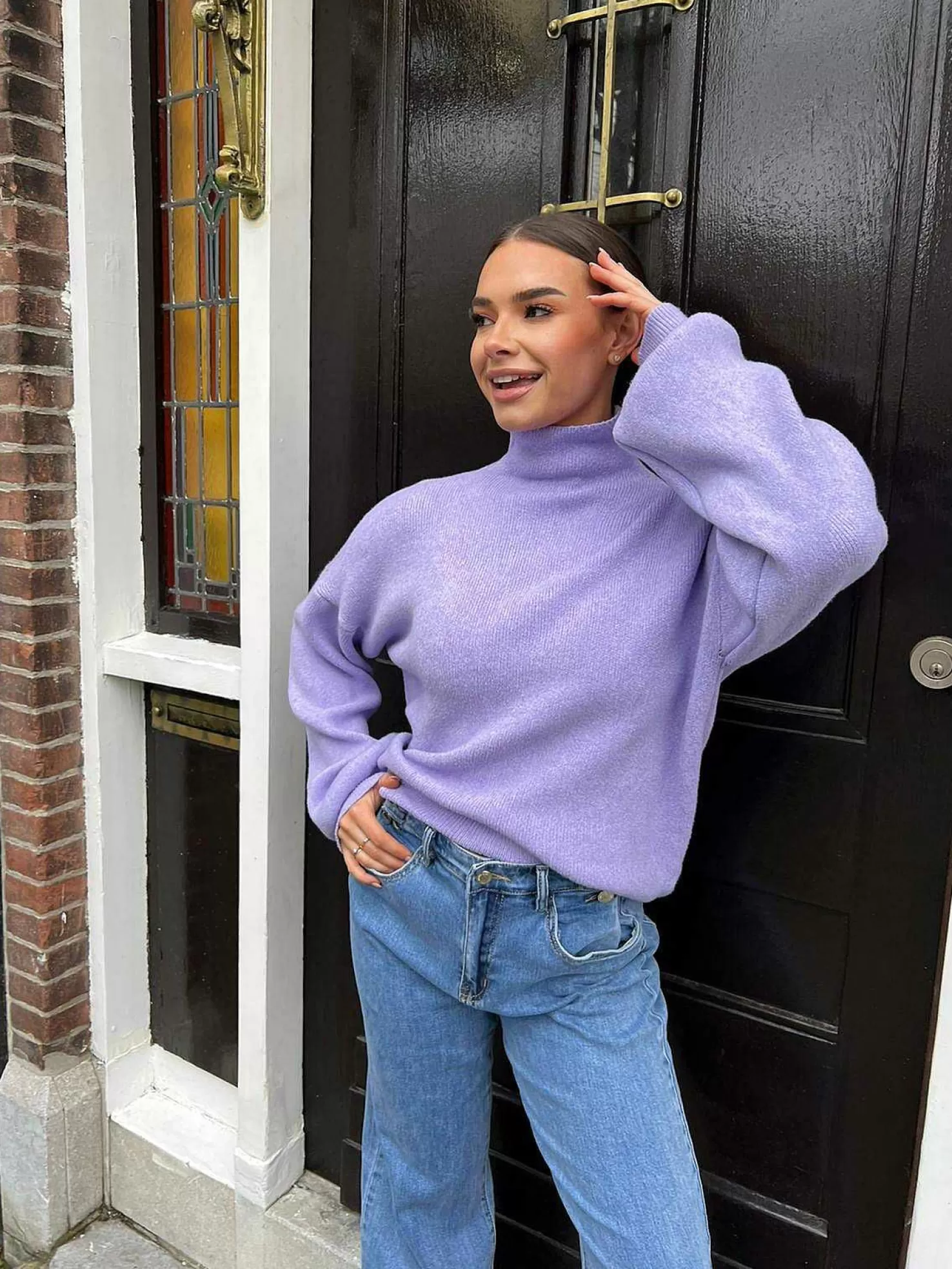 LOF Boutique Truien>Lot Sweater Purple