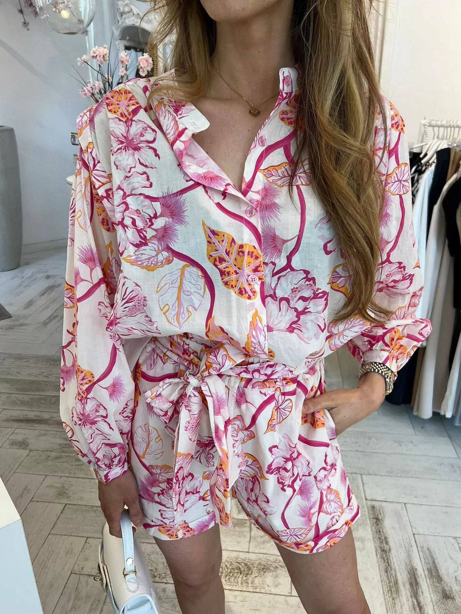 LOF Boutique Sets>Mara 2 Delig Set Pink