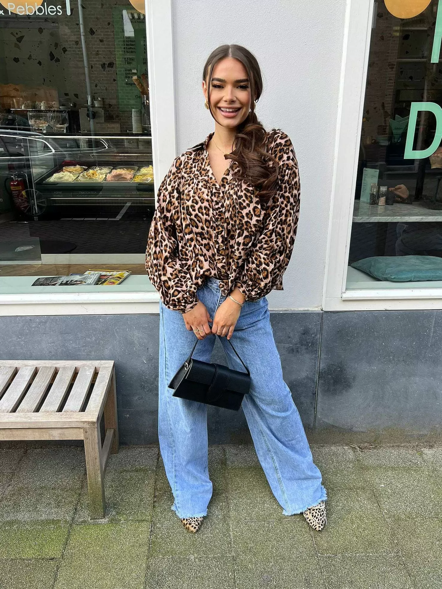 LOF Boutique Tops & Blousjes>Maya Leo Blouse