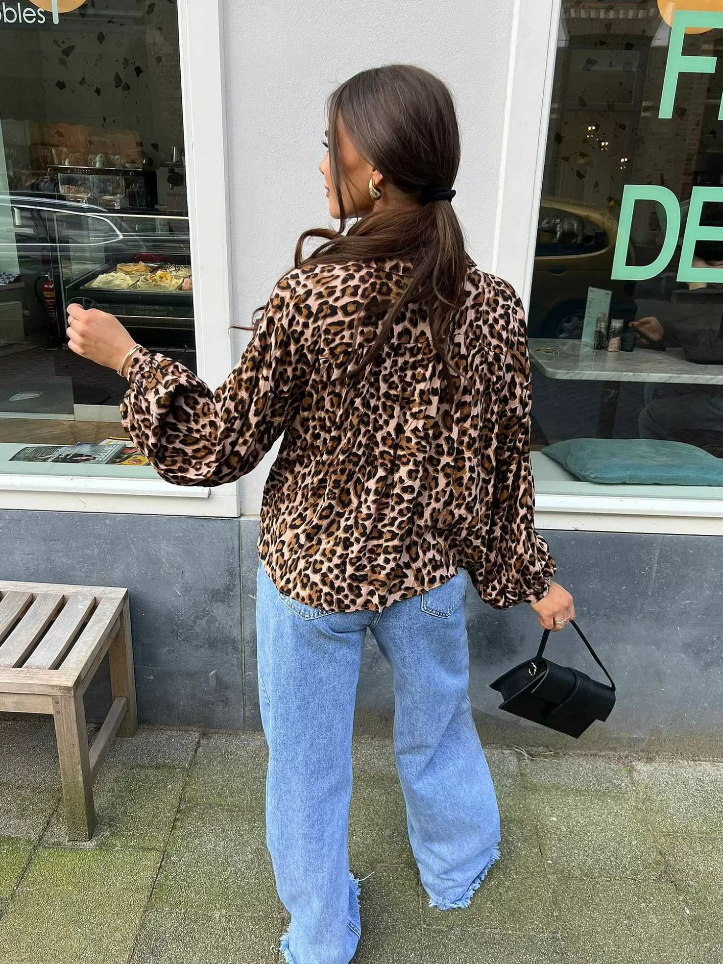 LOF Boutique Tops & Blousjes>Maya Leo Blouse