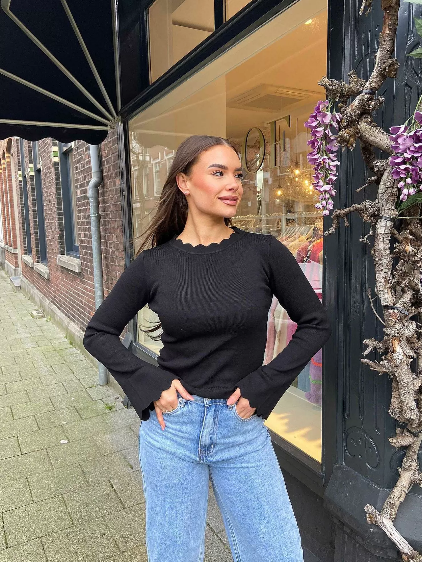 LOF Boutique Tops & Blousjes>Millie Top Black