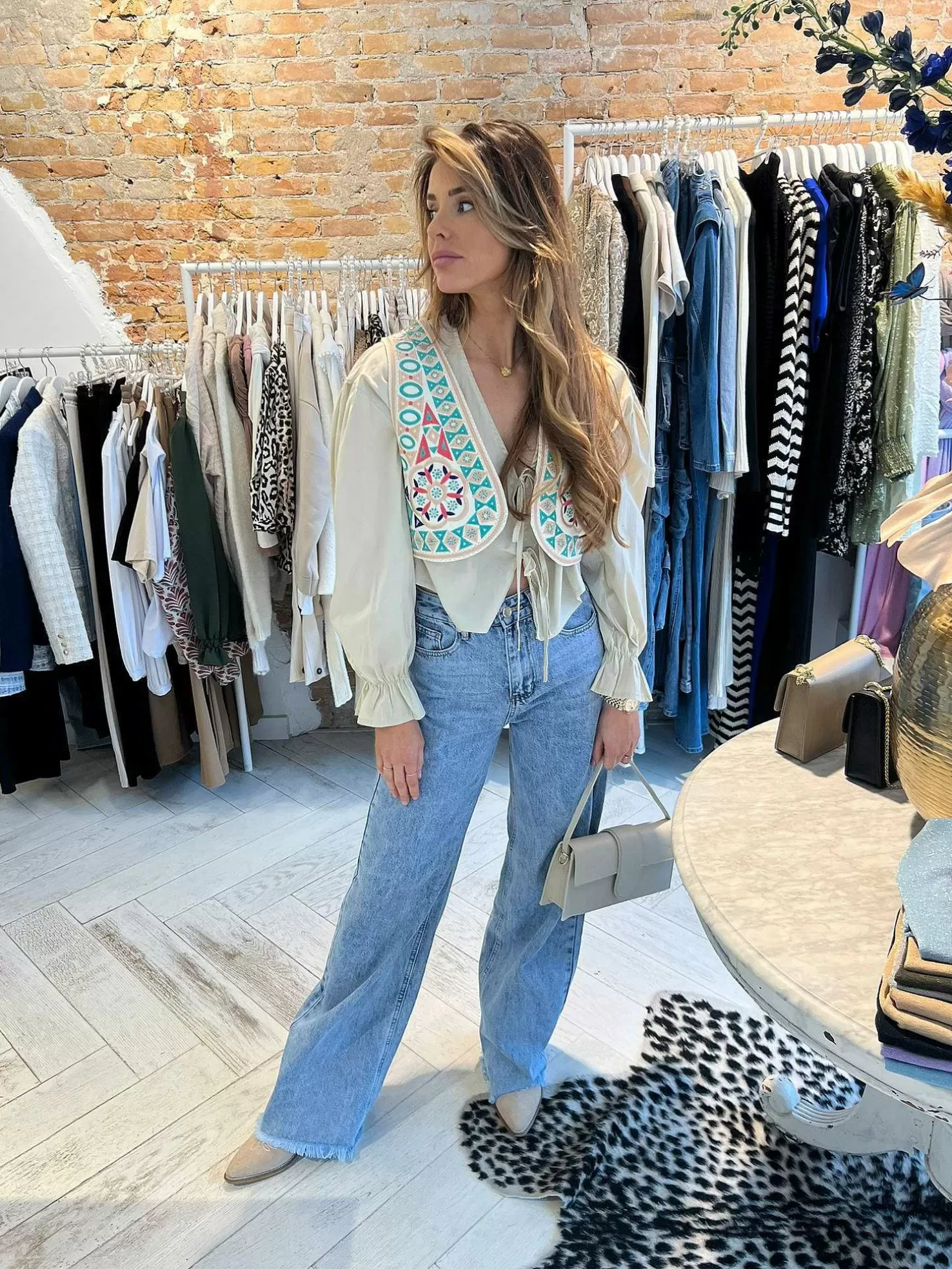 LOF Boutique Gilets>Noe Multi Color Gilet