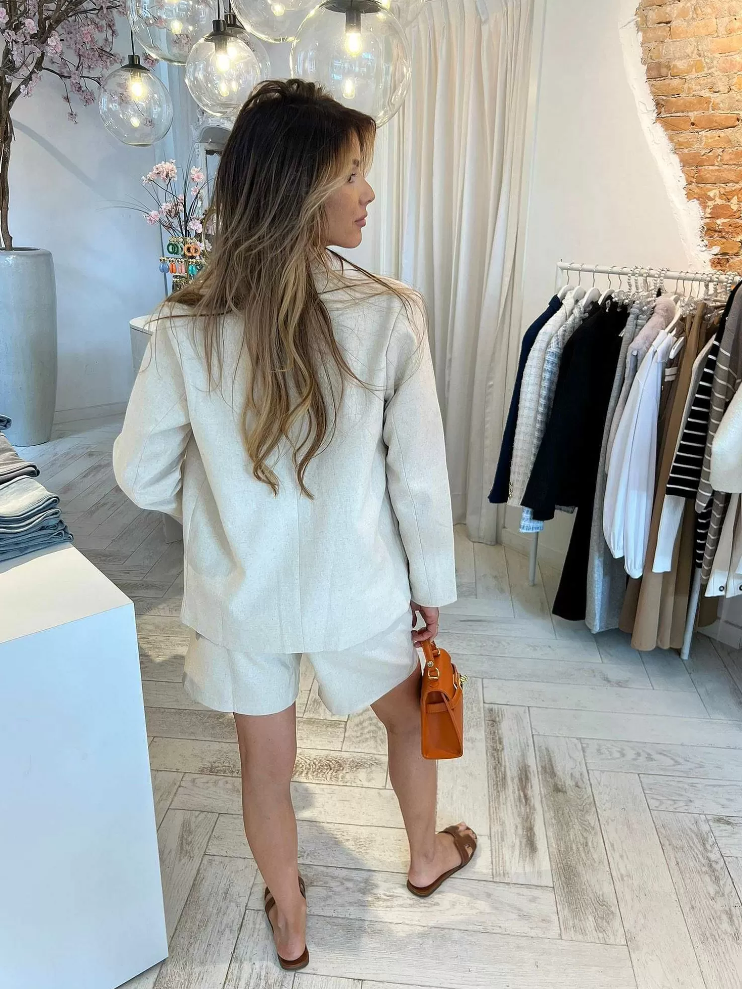 LOF Boutique Blazers>Olivia Linen Blazer