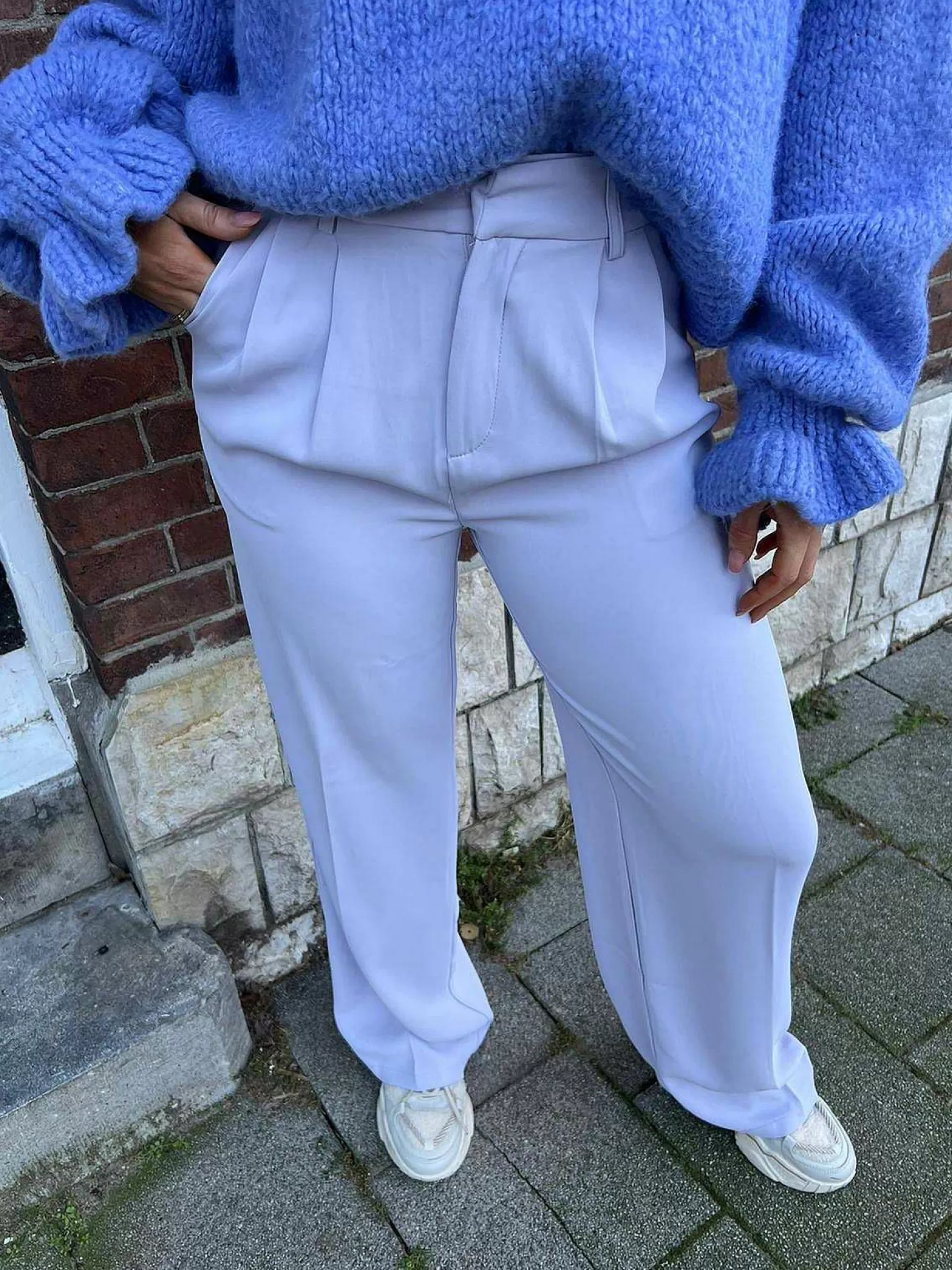 LOF Boutique Broeken>Paige Pantalon Lila