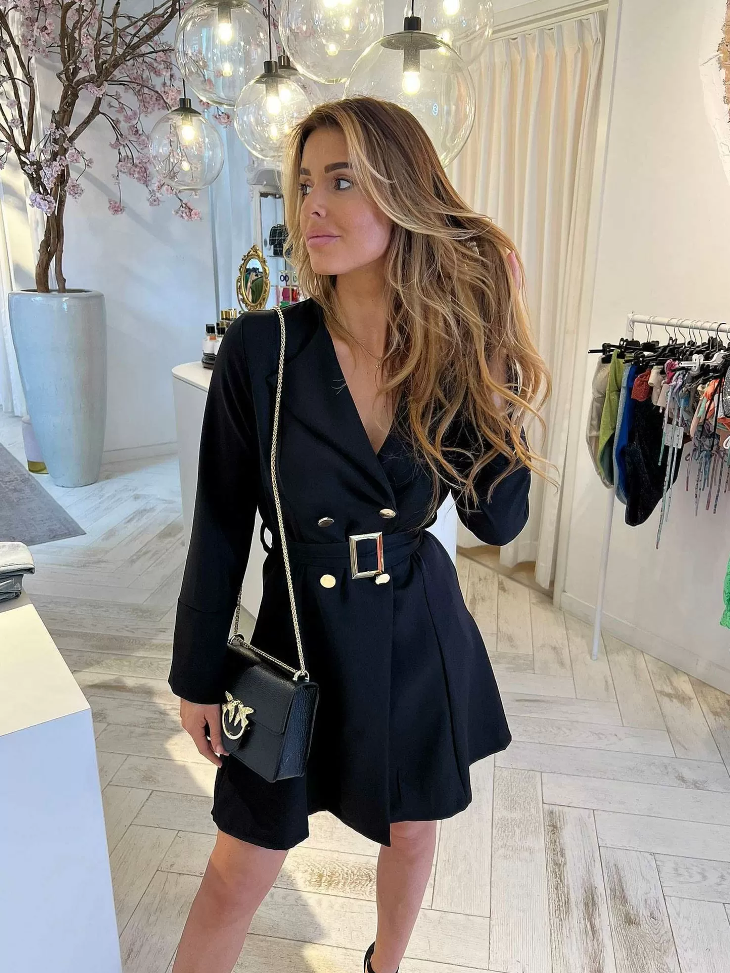 LOF Boutique Tassen>Paisley Bag Black