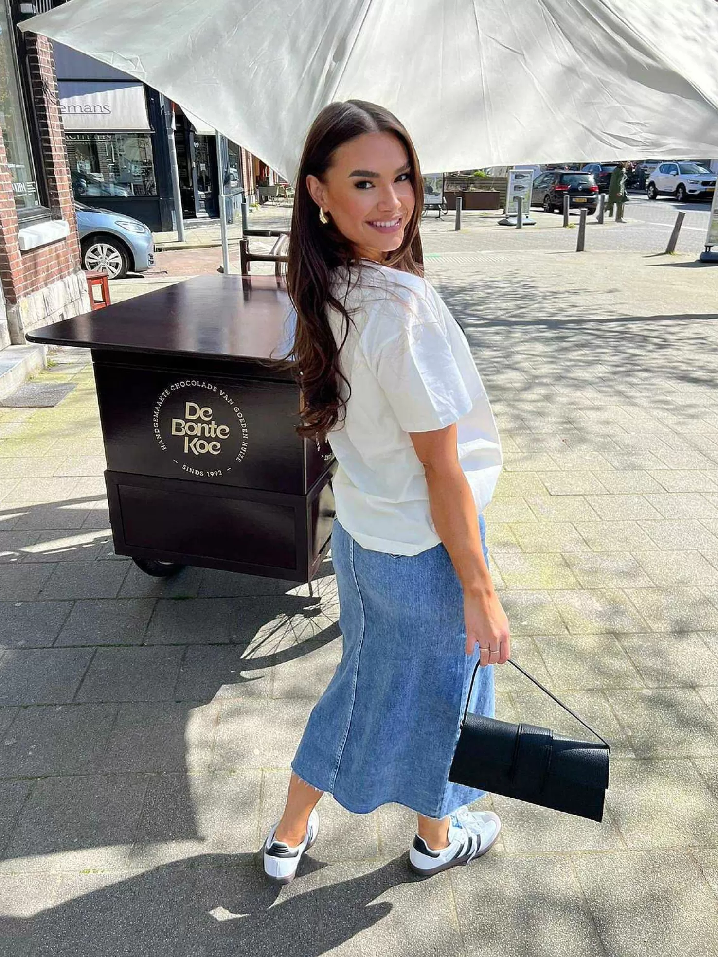 LOF Boutique Tops & Blousjes>Paris Tee White