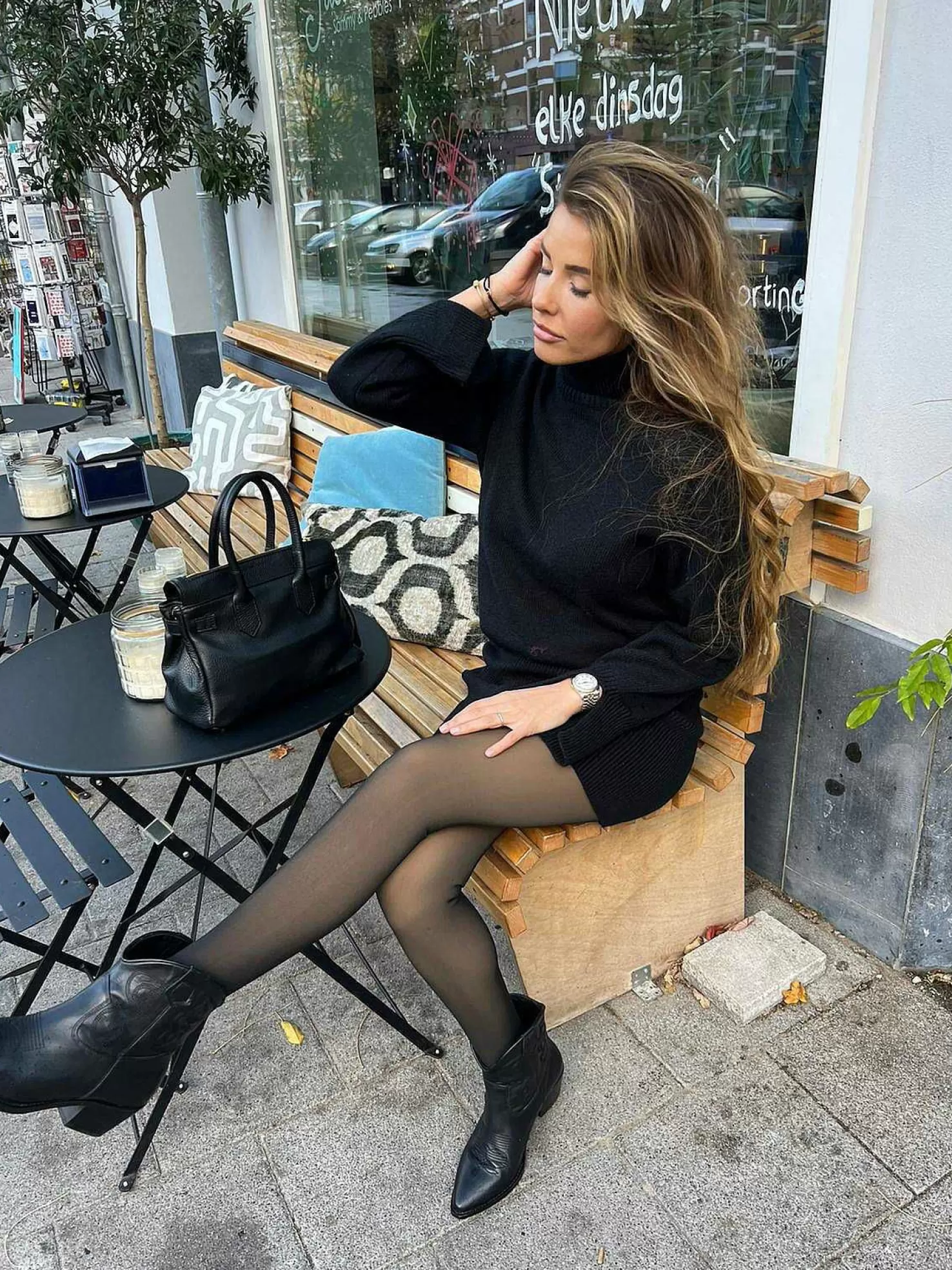 LOF Boutique Panty's>Soft Fleece Panty Black
