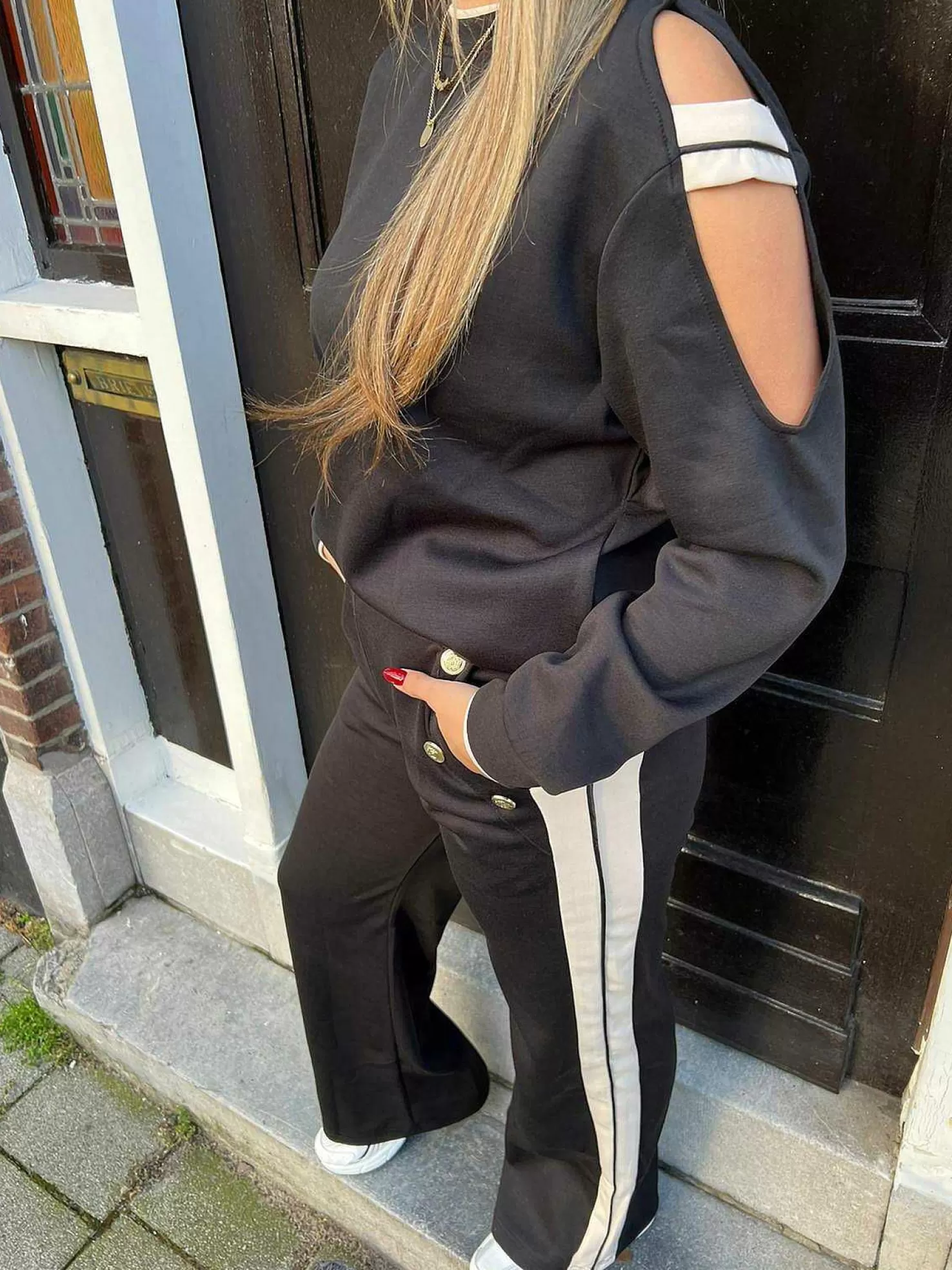 LOF Boutique Sets>Stacy Comfy Set Black