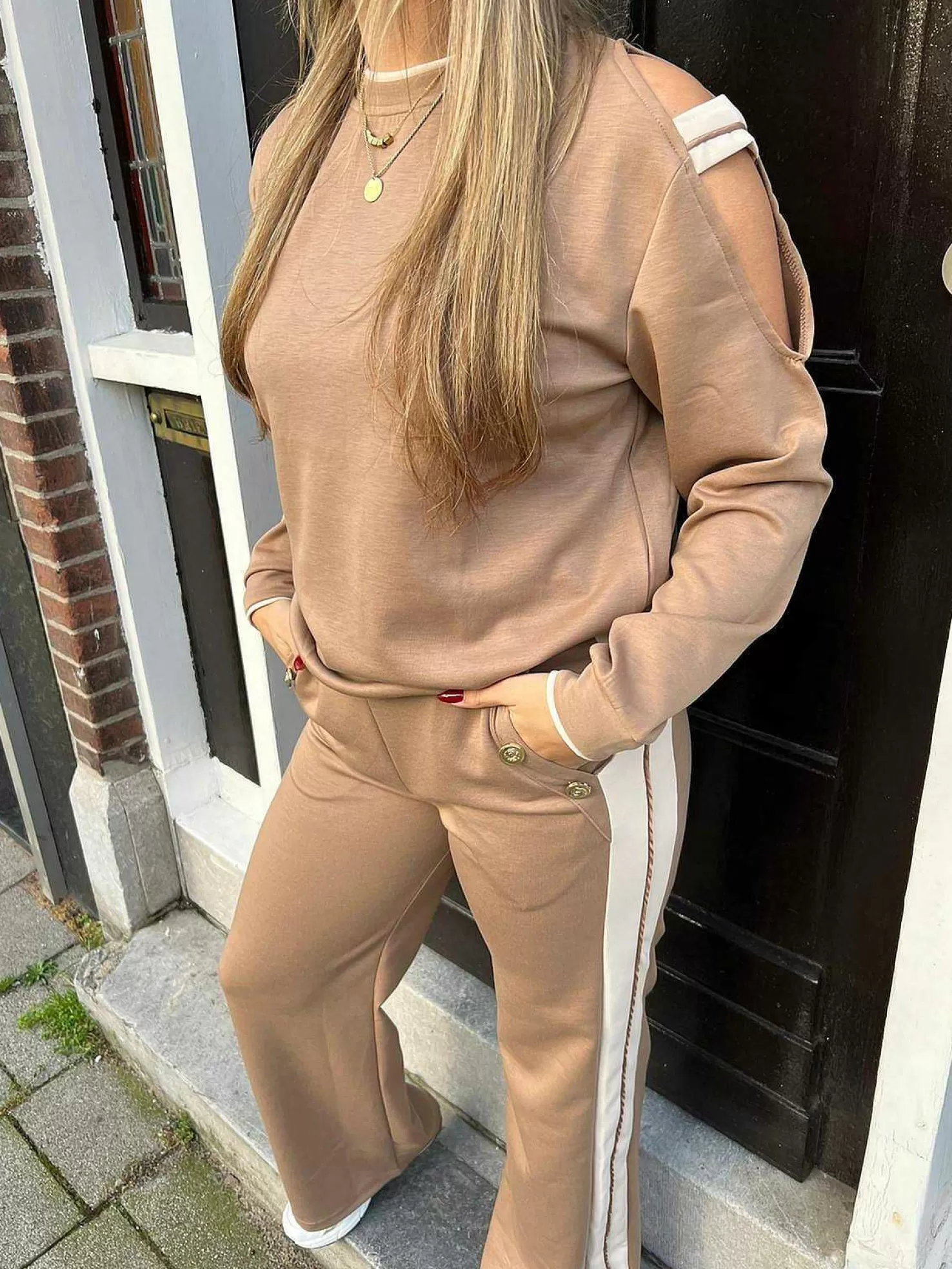 LOF Boutique Sets>Stacy Comfy Set Camel