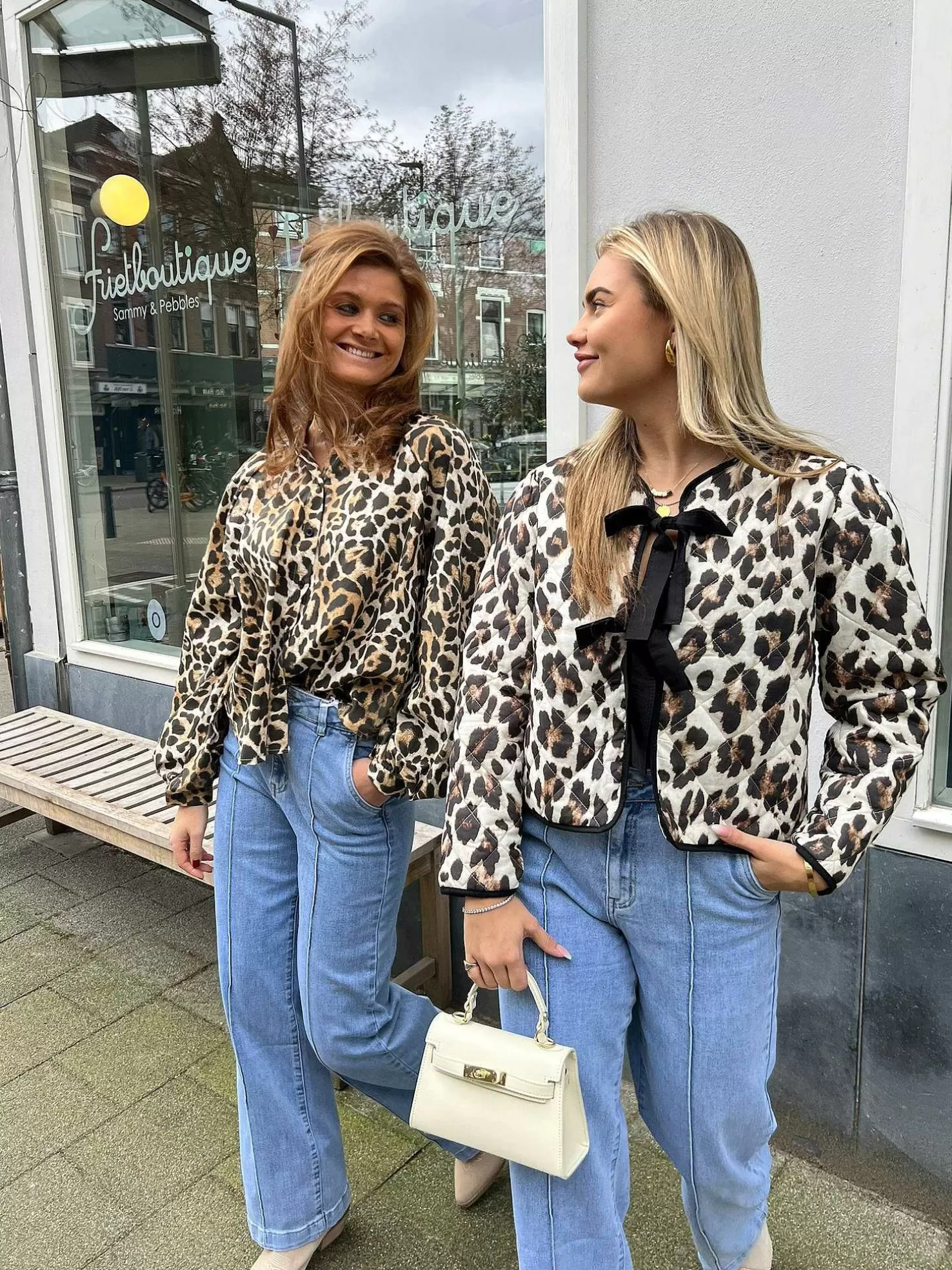 LOF Boutique Broeken>Wide Leg Jeans Light Blue
