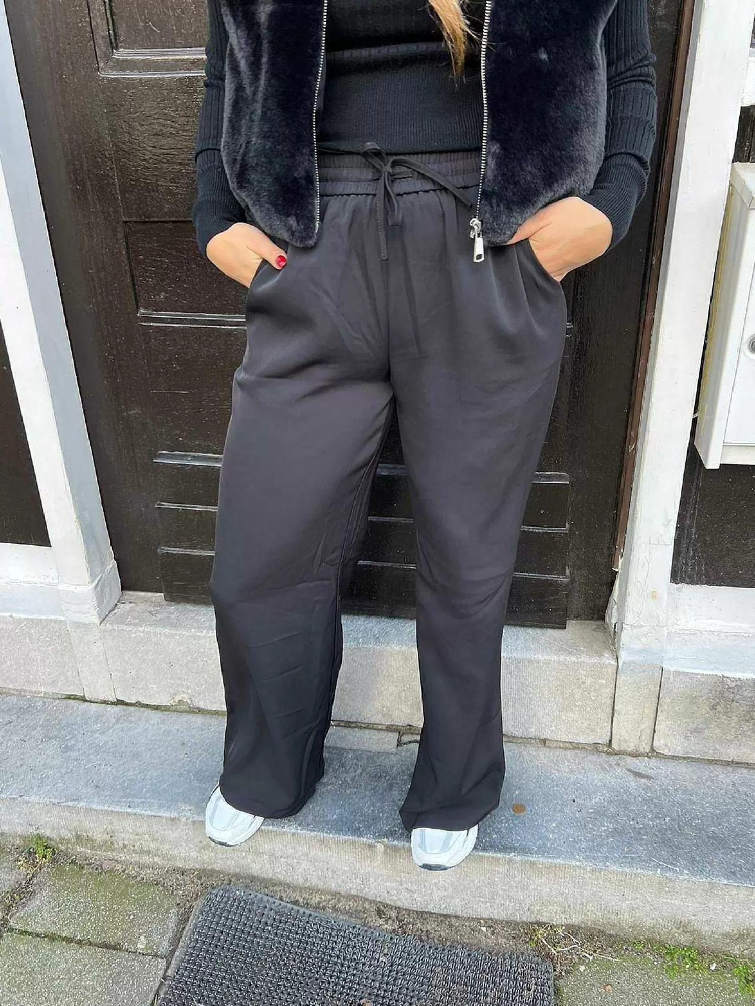 LOF Boutique Broeken>Yara Pantalon Black