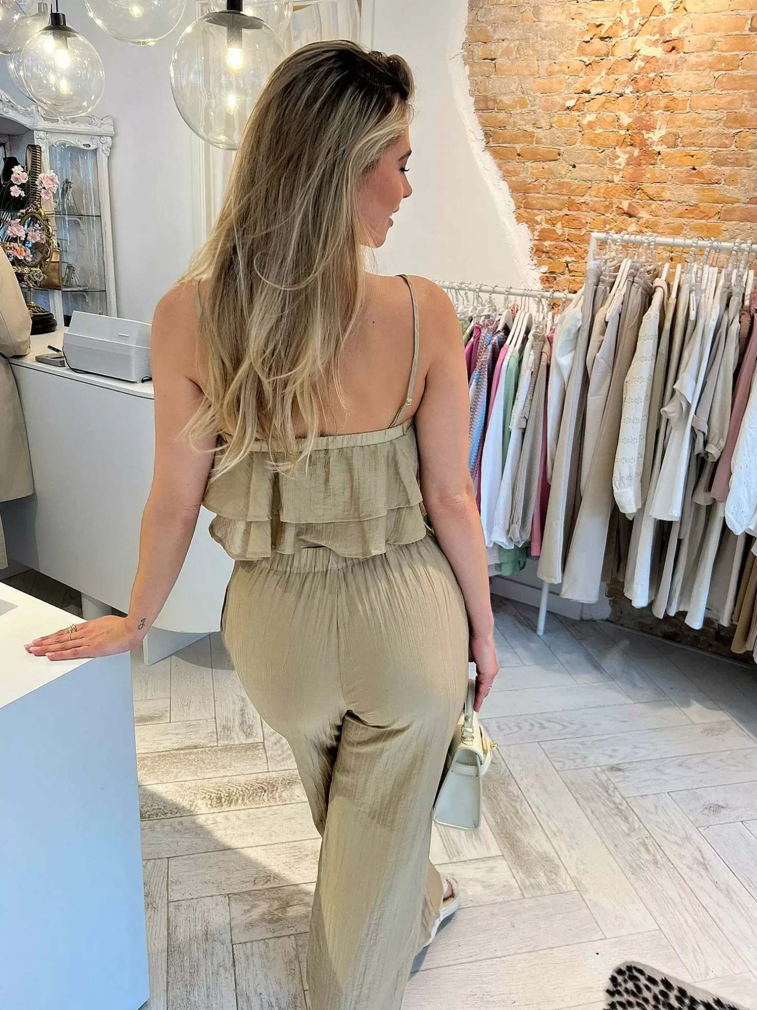 LOF Boutique Sets>Zaar 2 Delig Set Taupe