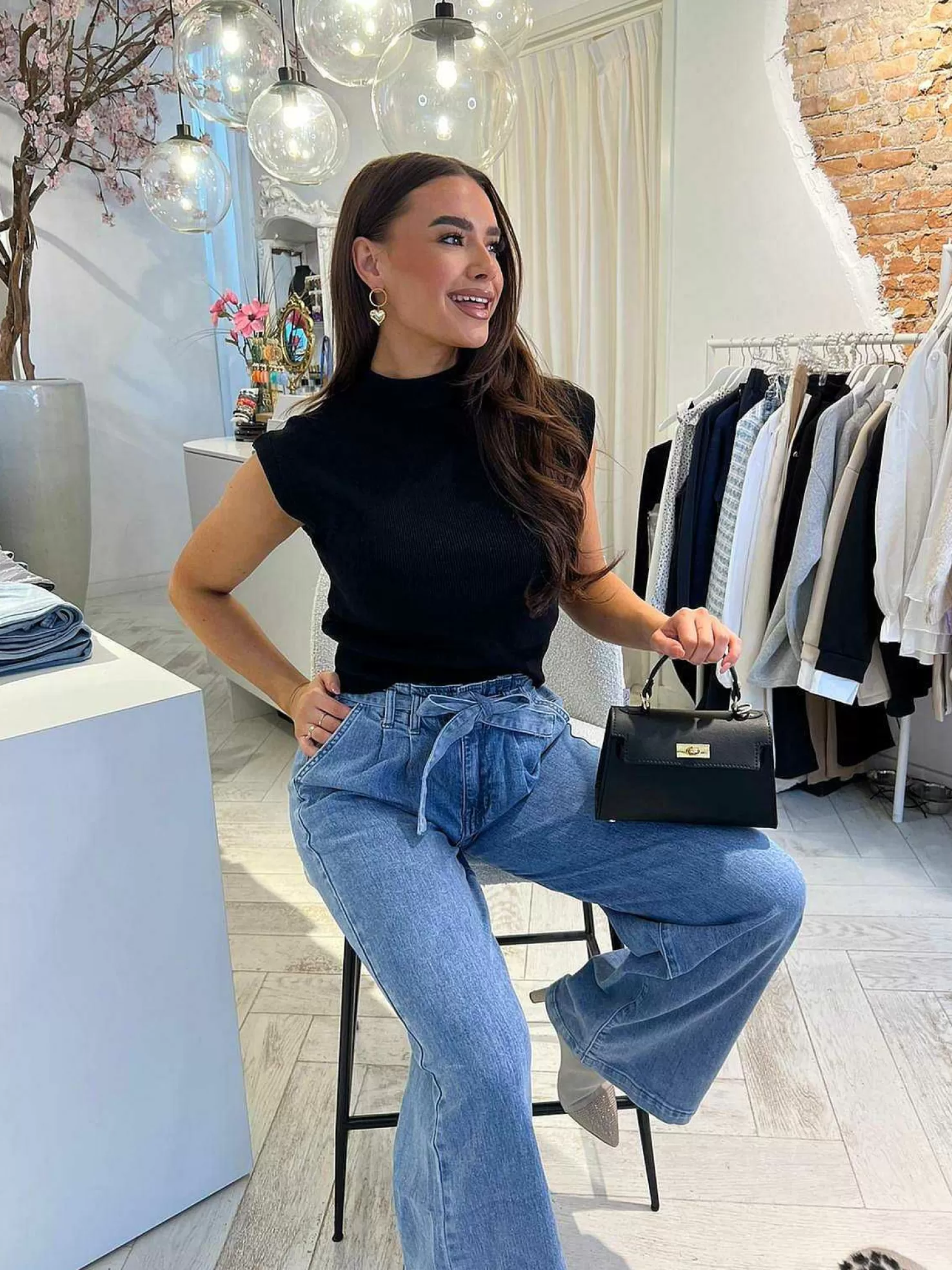 LOF Boutique Tops & Blousjes>Zarah Top Black
