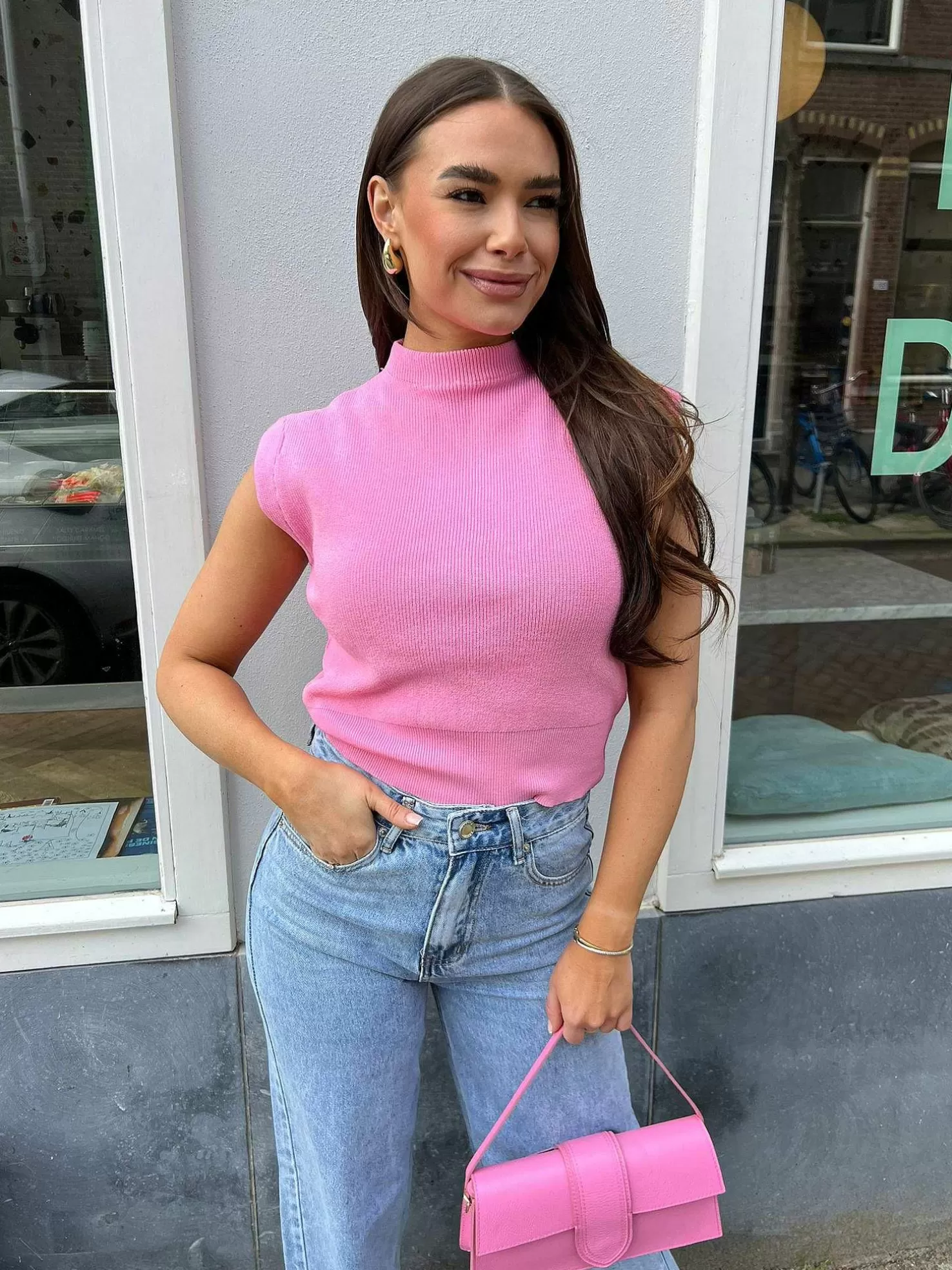 LOF Boutique Tops & Blousjes>Zarah Top Pink
